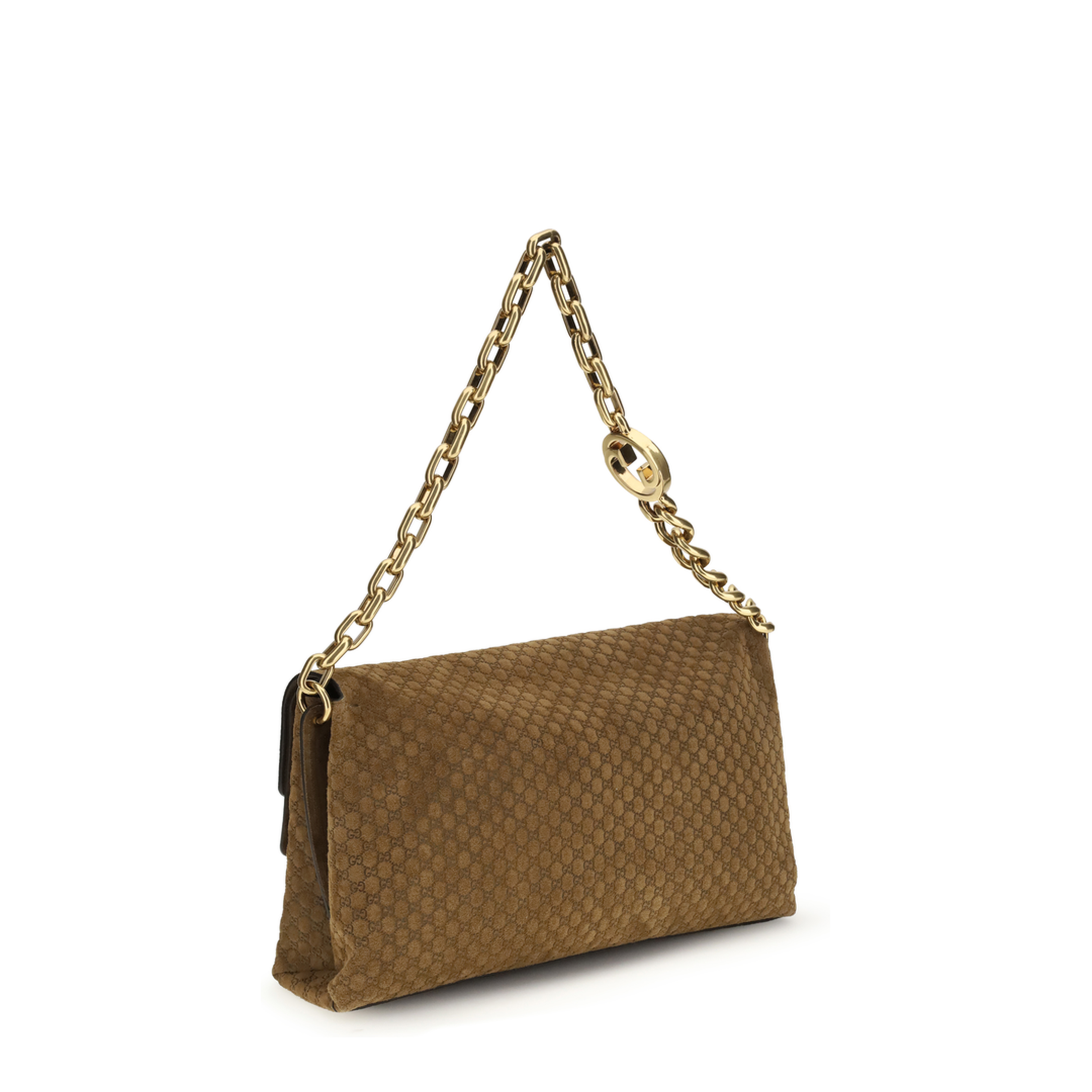 MAYFEYR - Gucci - Large Suede Shoulder Bag - 857362AAF0P