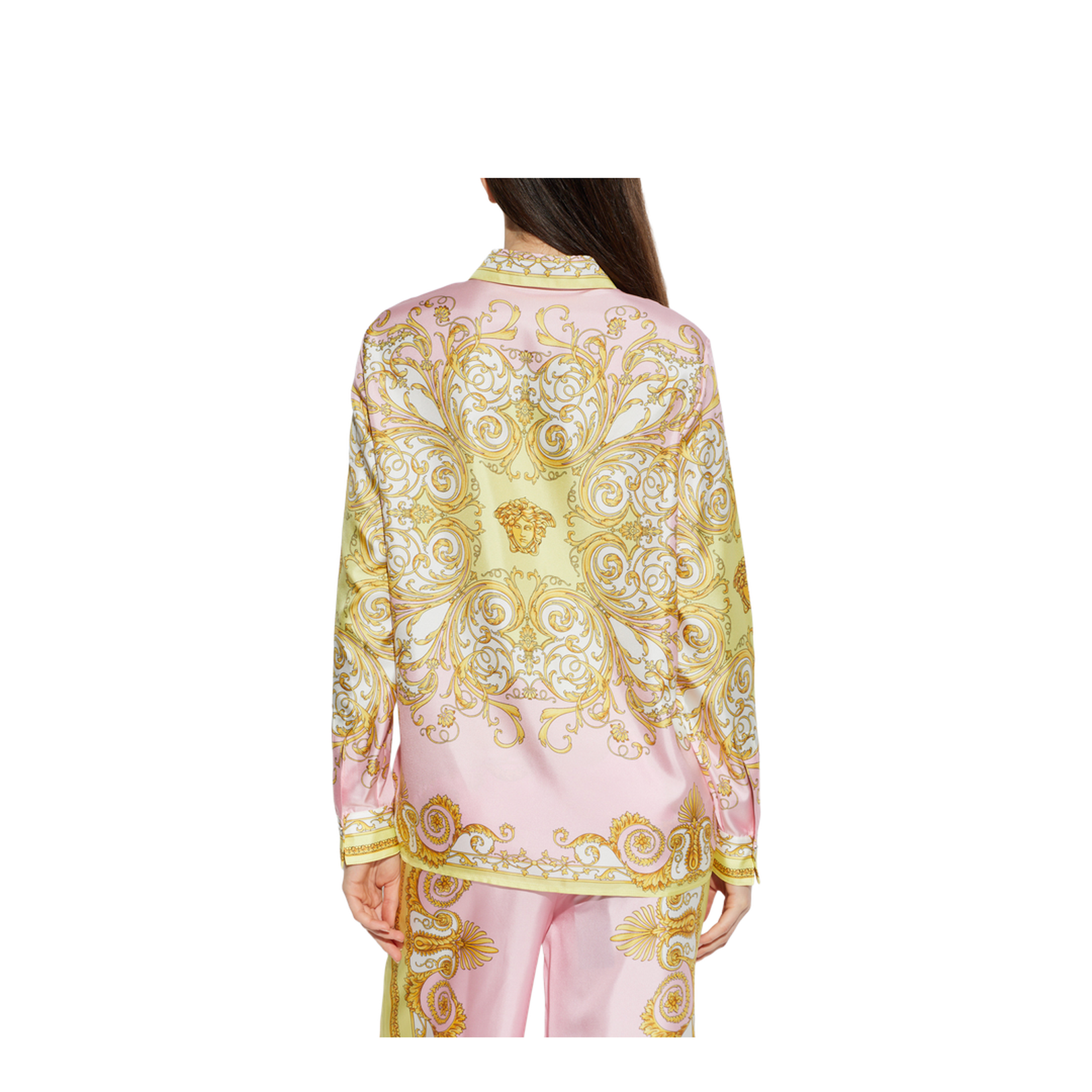 Formal Shirt Silk Twill Print Spring Barocco Foulard