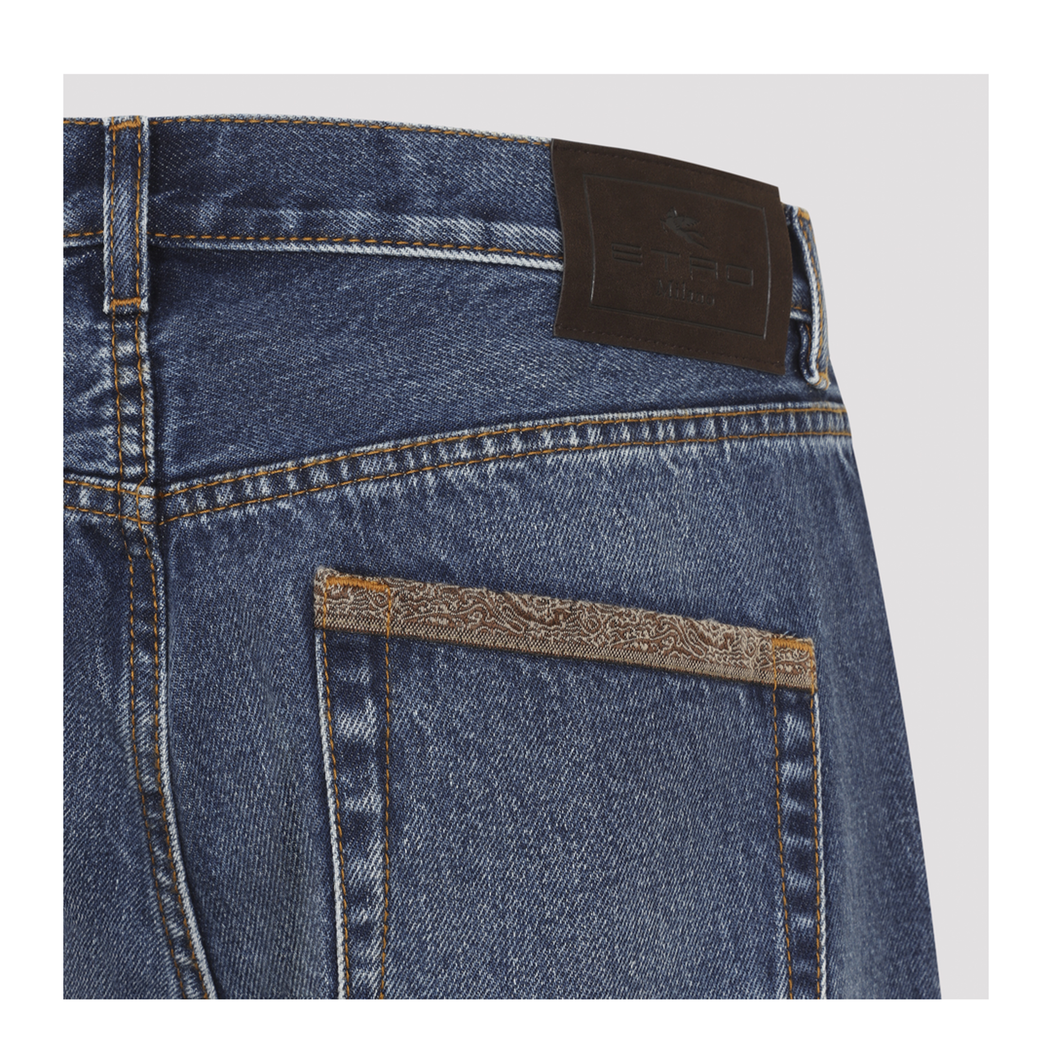 MAYFEYR - Etro - Straight Leg Denim Trouser - MRNB0021AC358