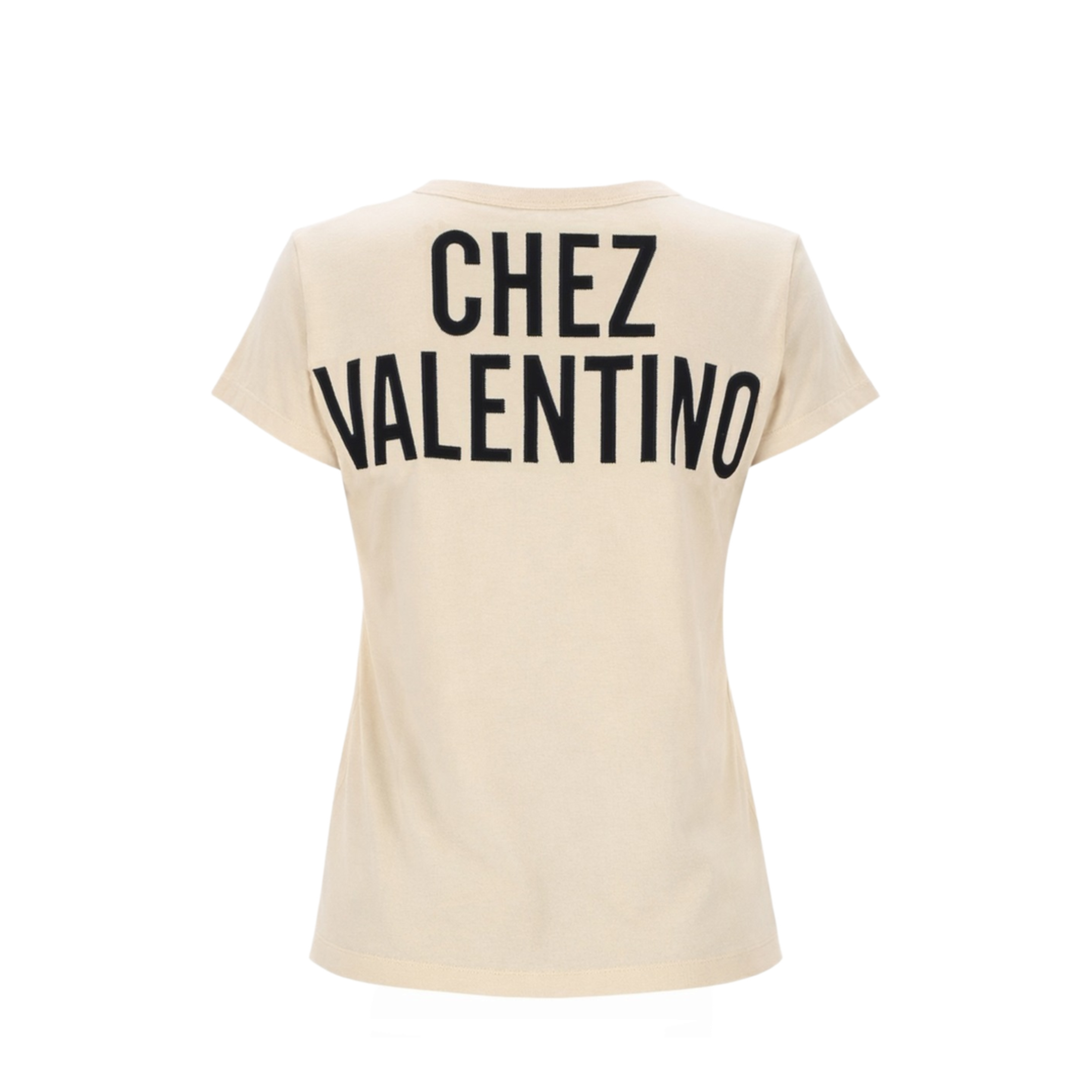 Cotton T-Shirt Cream