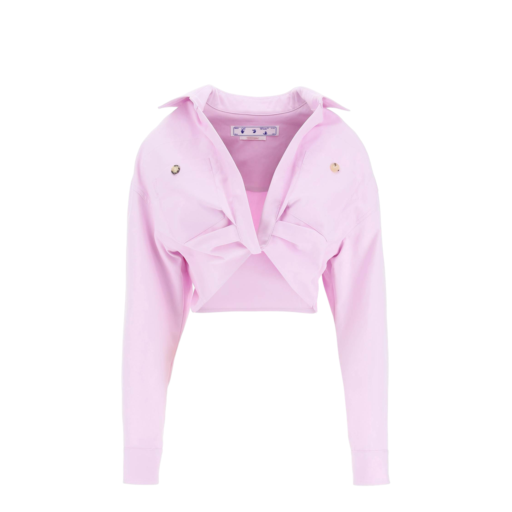 MAYFEYR - Off-White - Cotton Jacket - OWGA118F22FAB0033600