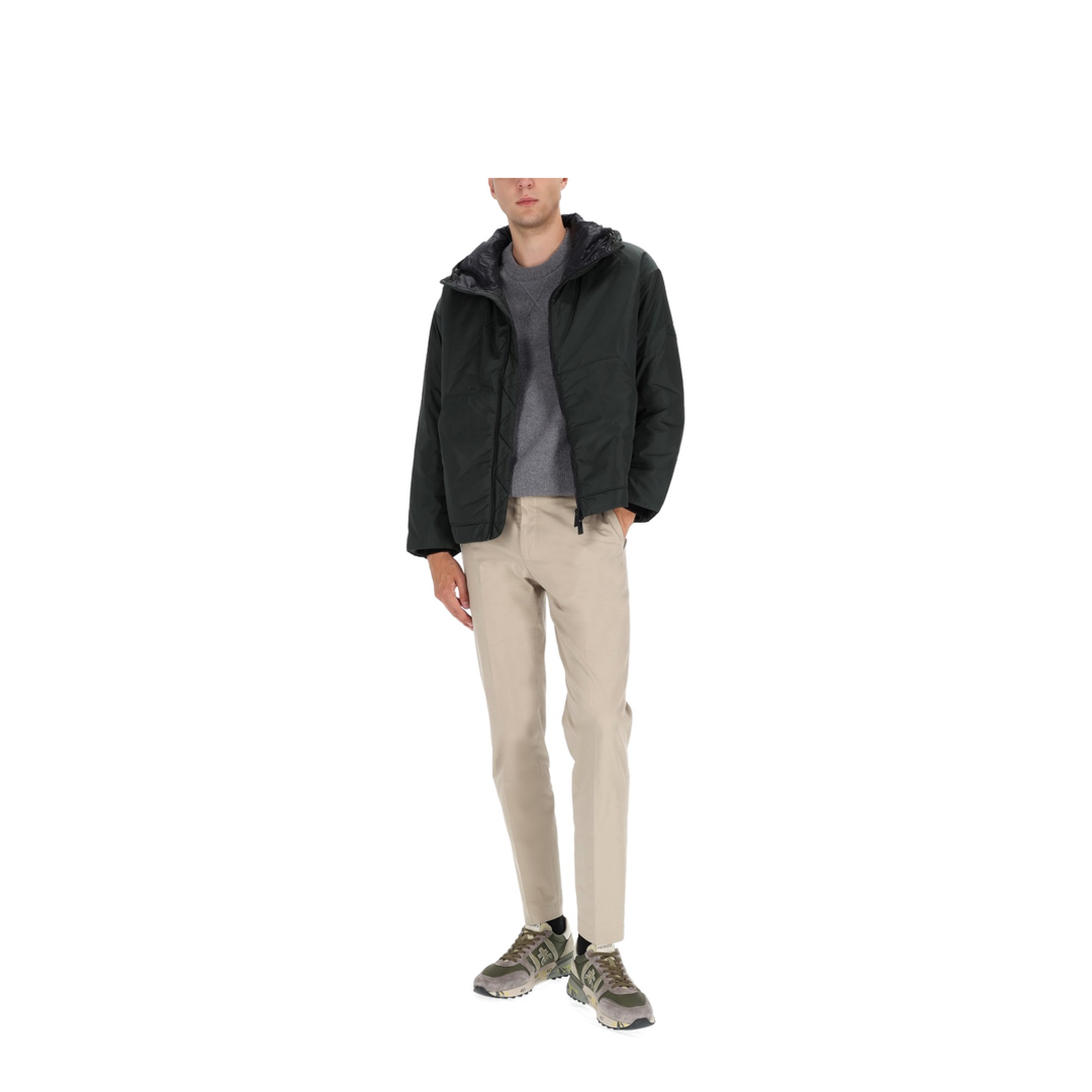MAYFEYR - PREMIATA - Hooded Jacket - PA1023GREEN