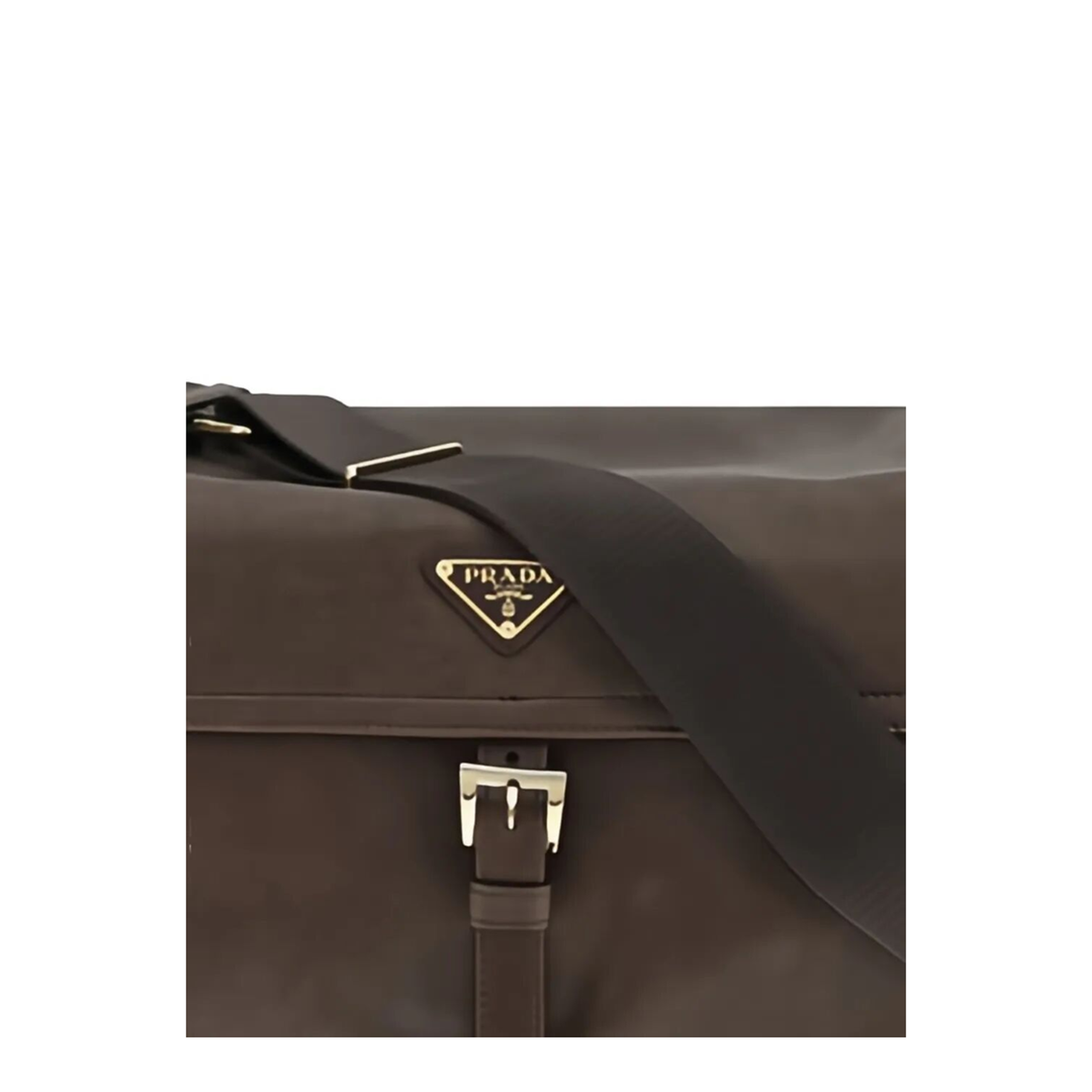 MAYFEYR - Prada - Dark Brown Leather Shoulder Bag - 1BD391VNOO2DX8F0038