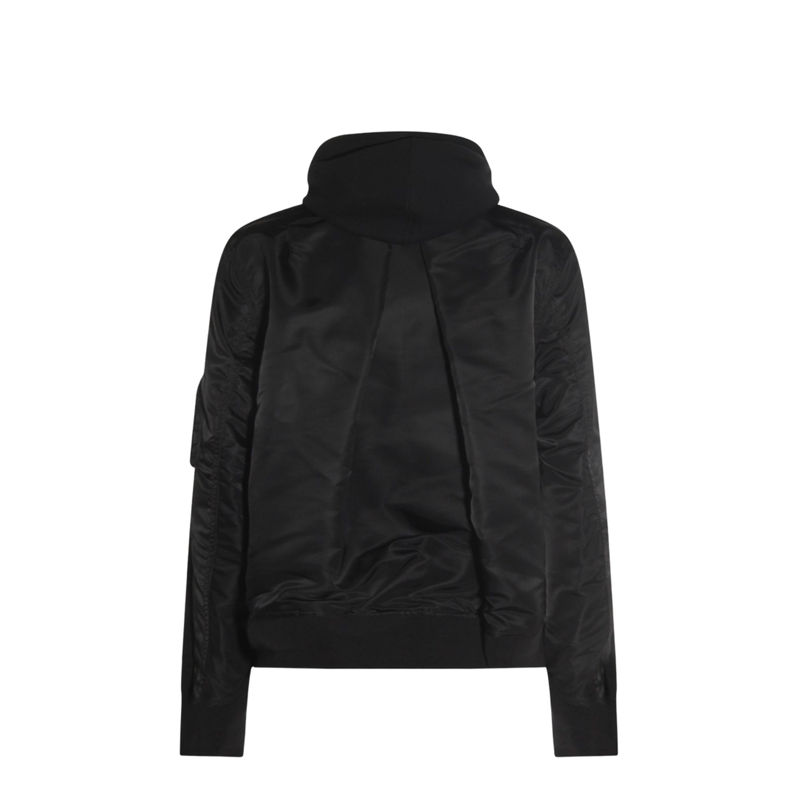 Cotton and Nylon Hoodie