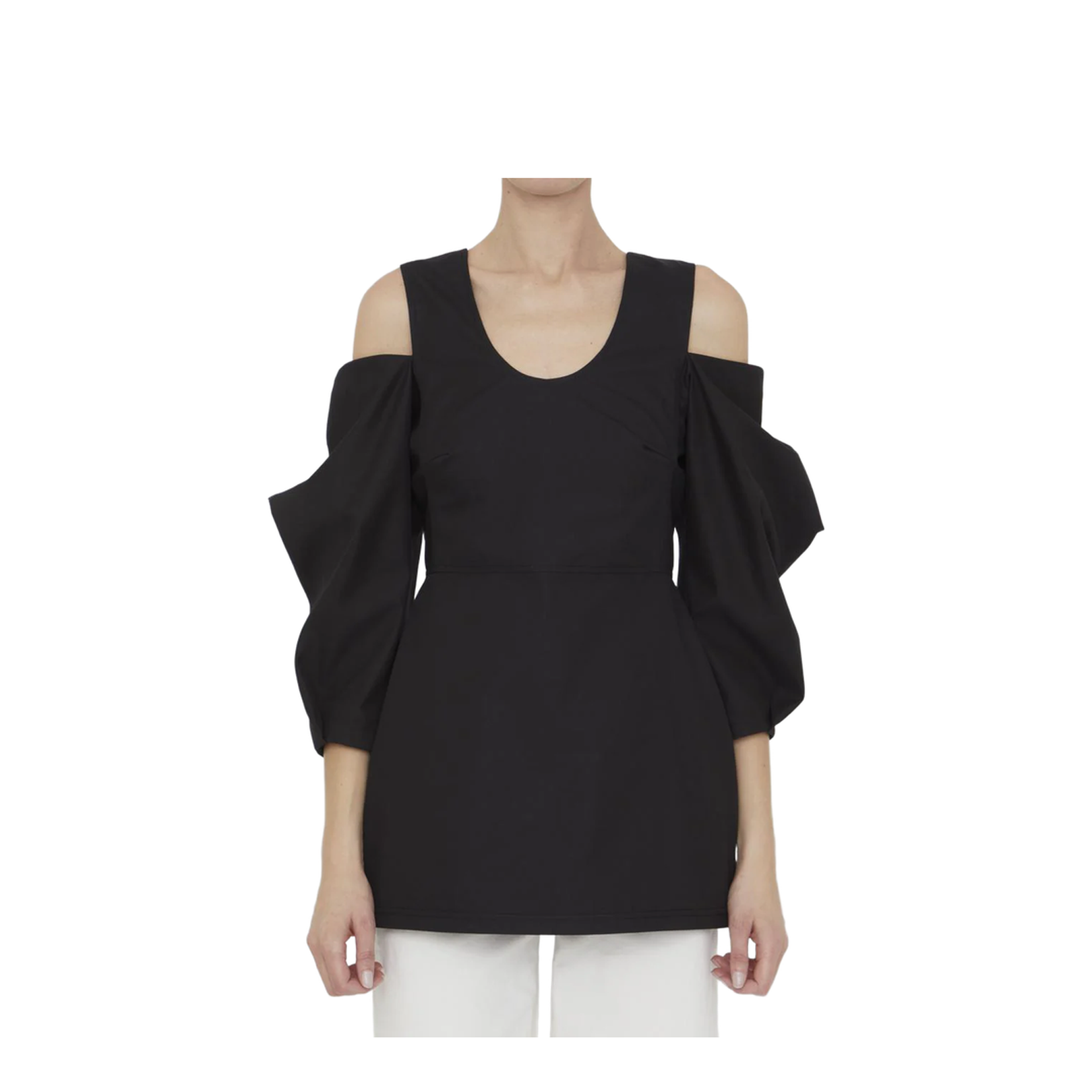 Cut-Out Cotton Top