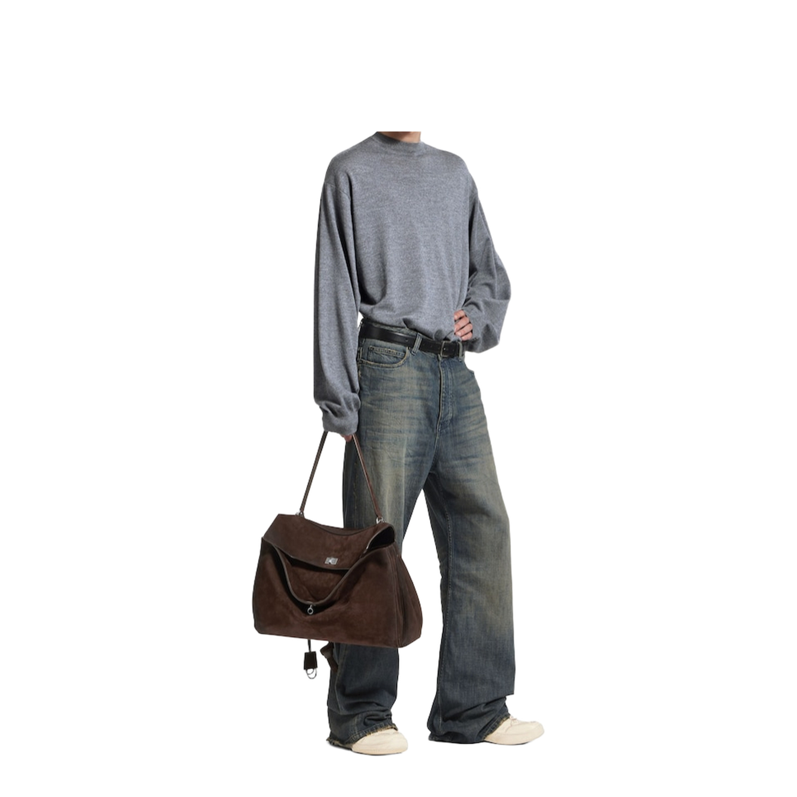 Rodeo Handbag Large in Light Espresso