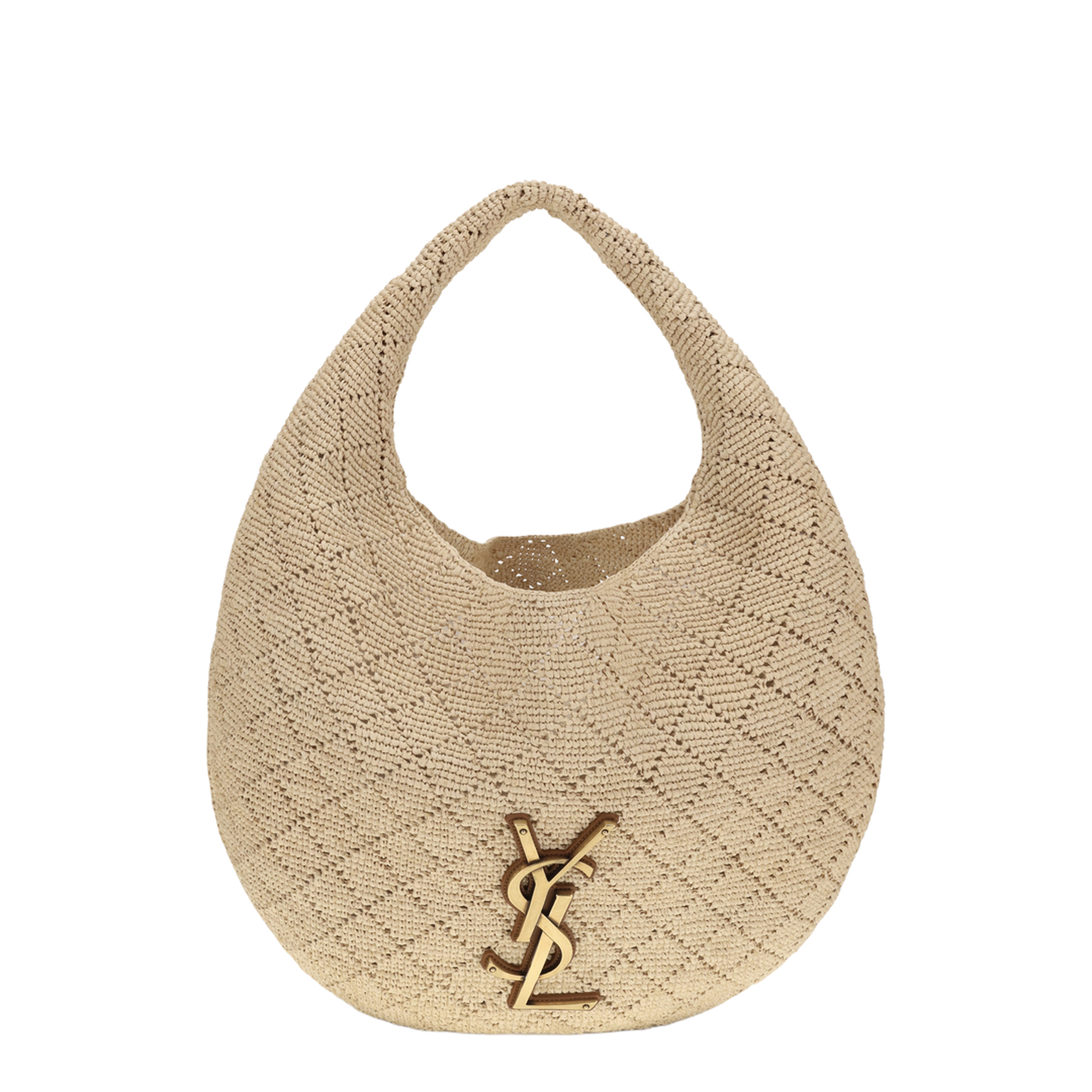 MAYFEYR - Saint Laurent - Icare Hobo Bag In Raffia - 868740GAAGT