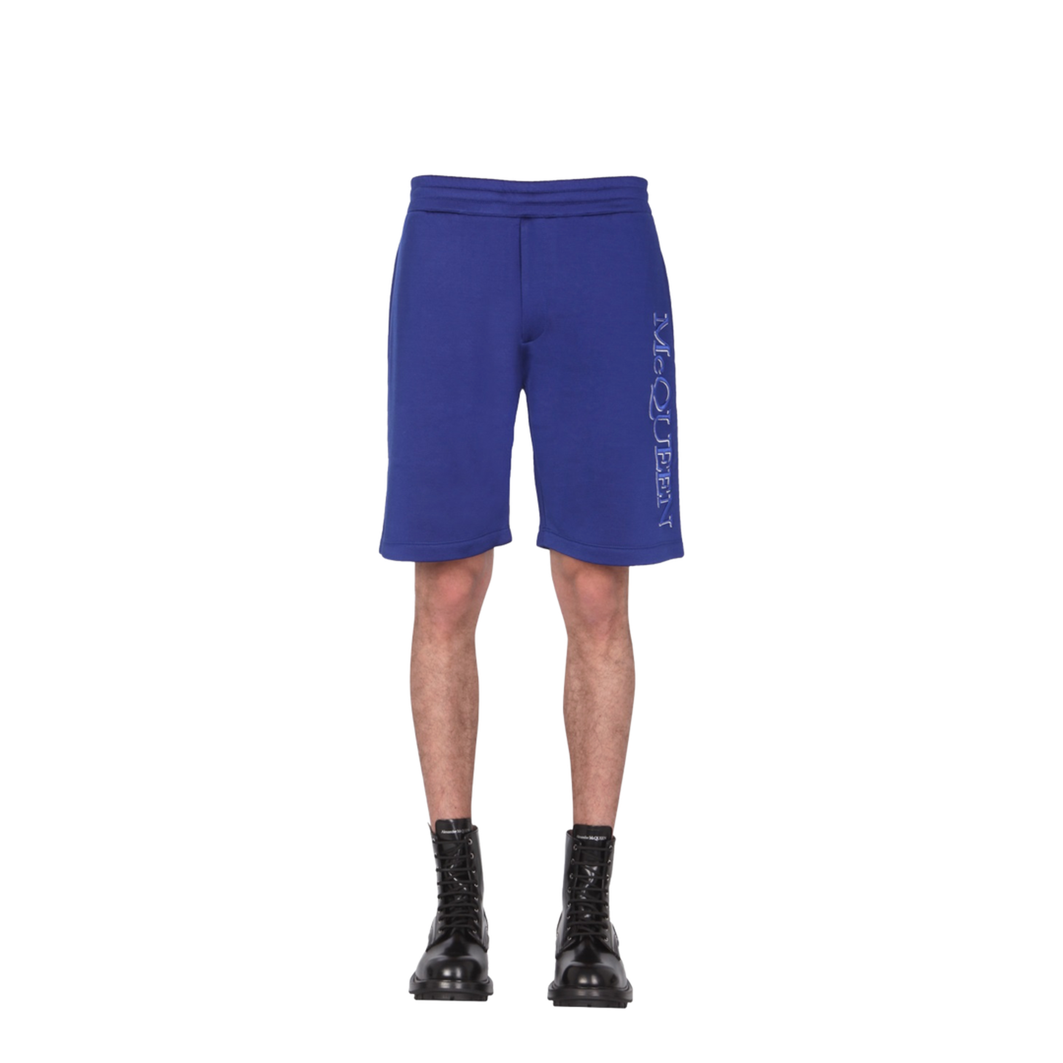 Shorts with Embroidered Logo