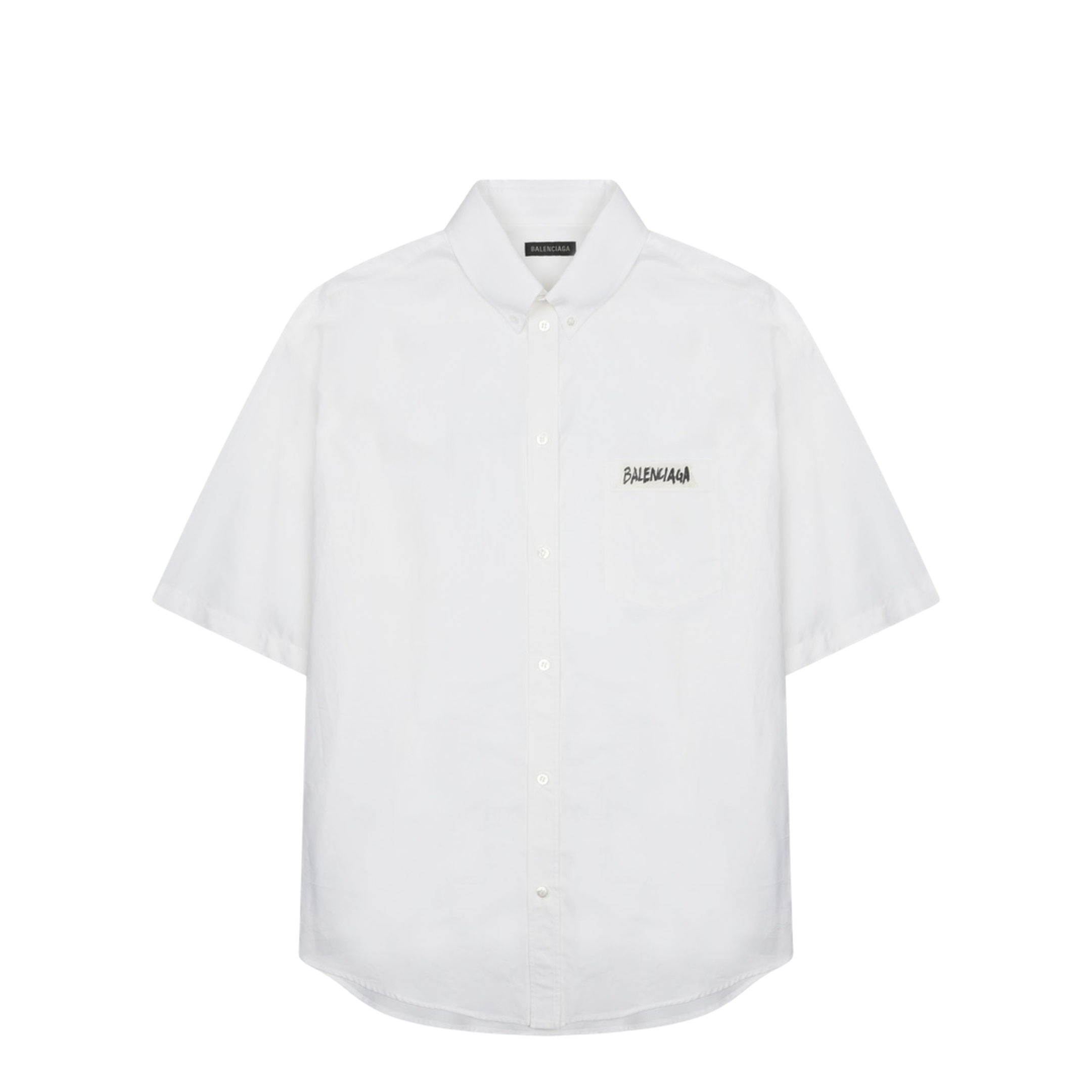 White Poplin Oversize Shirt