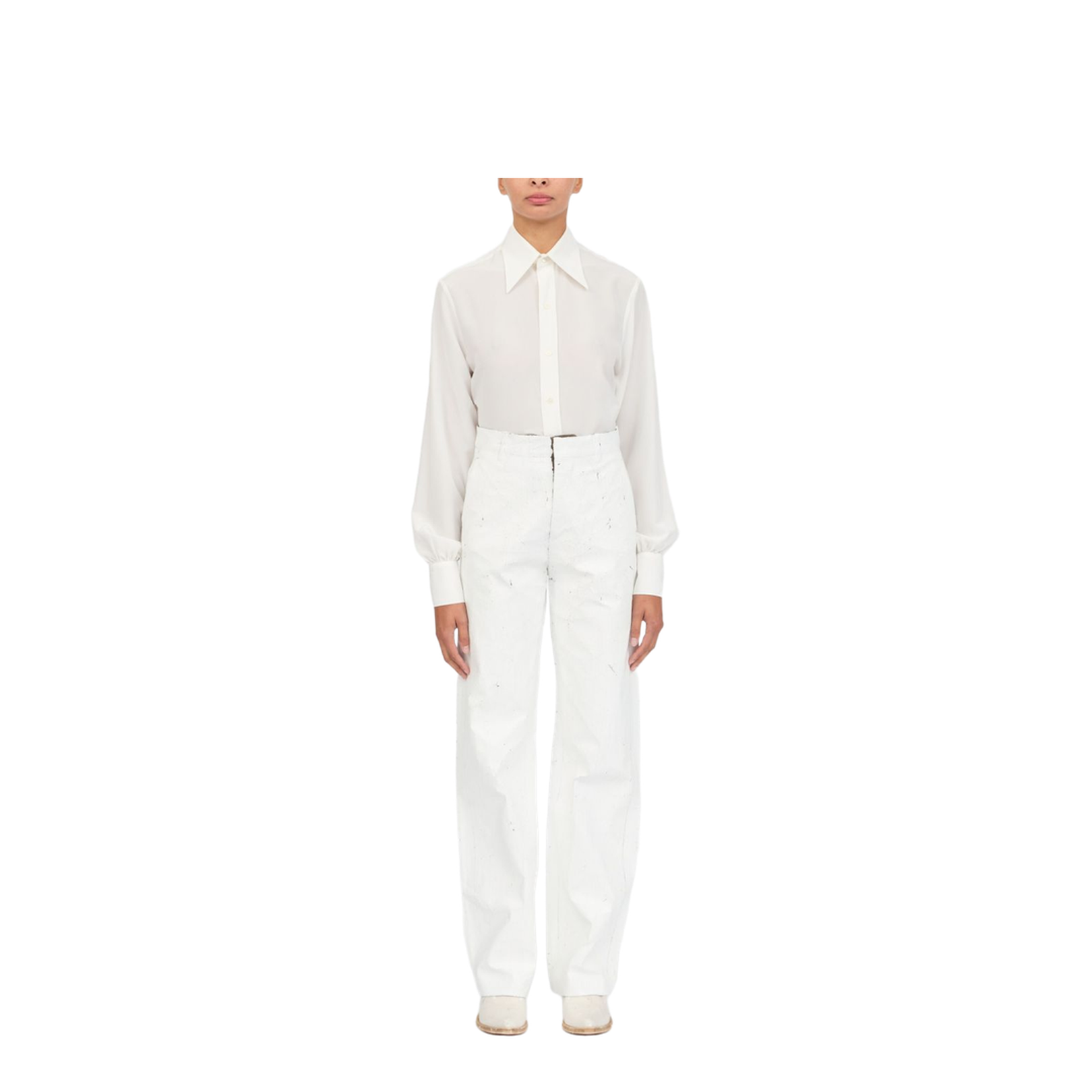Painted Tailored Trousers