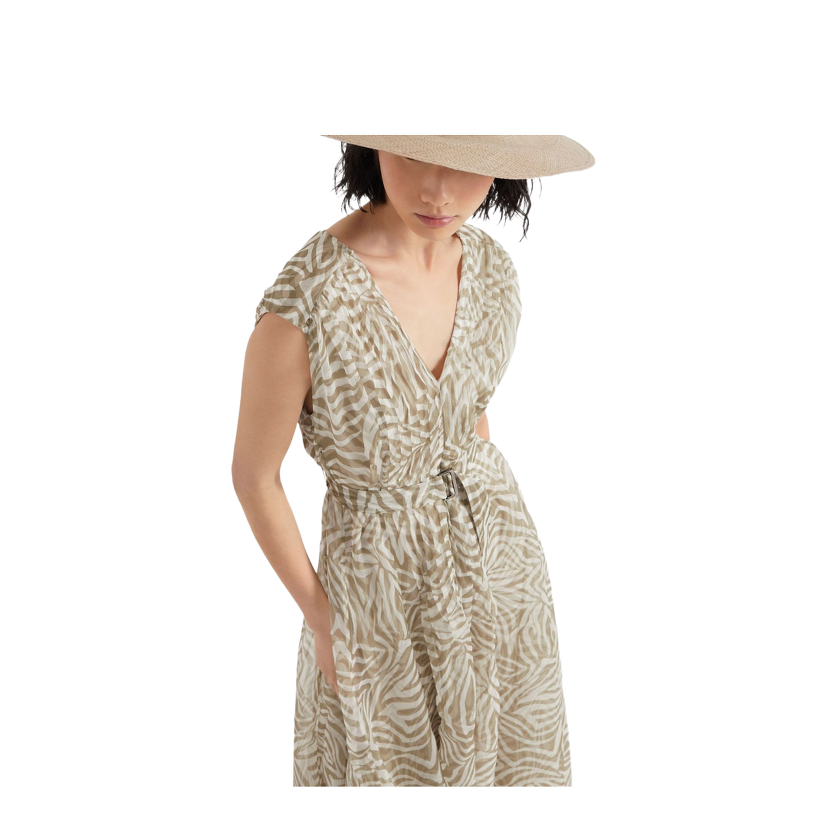 Ethnic Print Dress