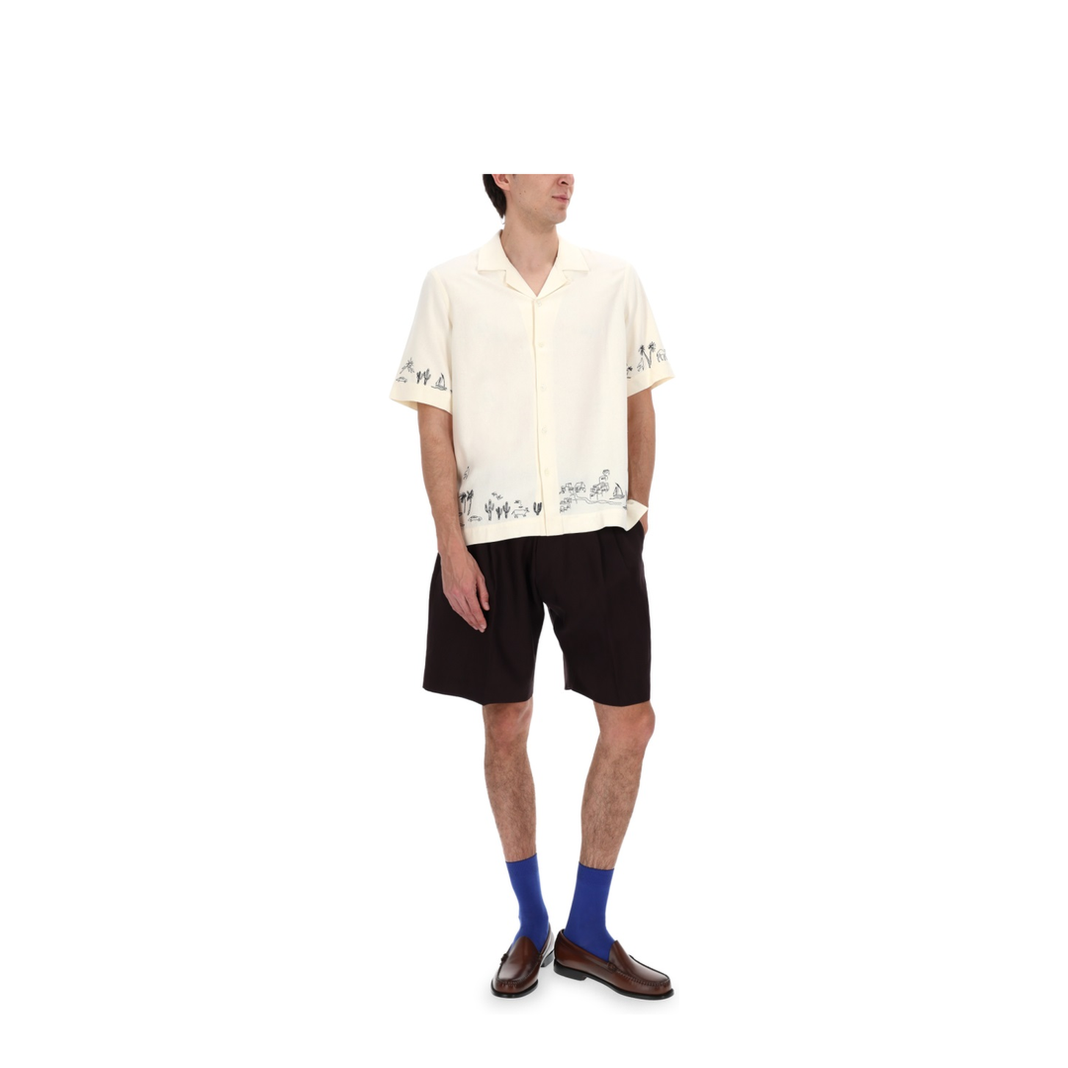 MAYFEYR - Paul Smith - Shorts In Lino - M1R919ZV0142754