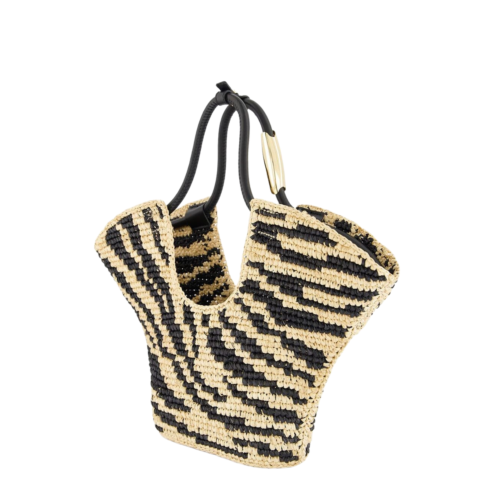 Goldentime Small Rafia Tote