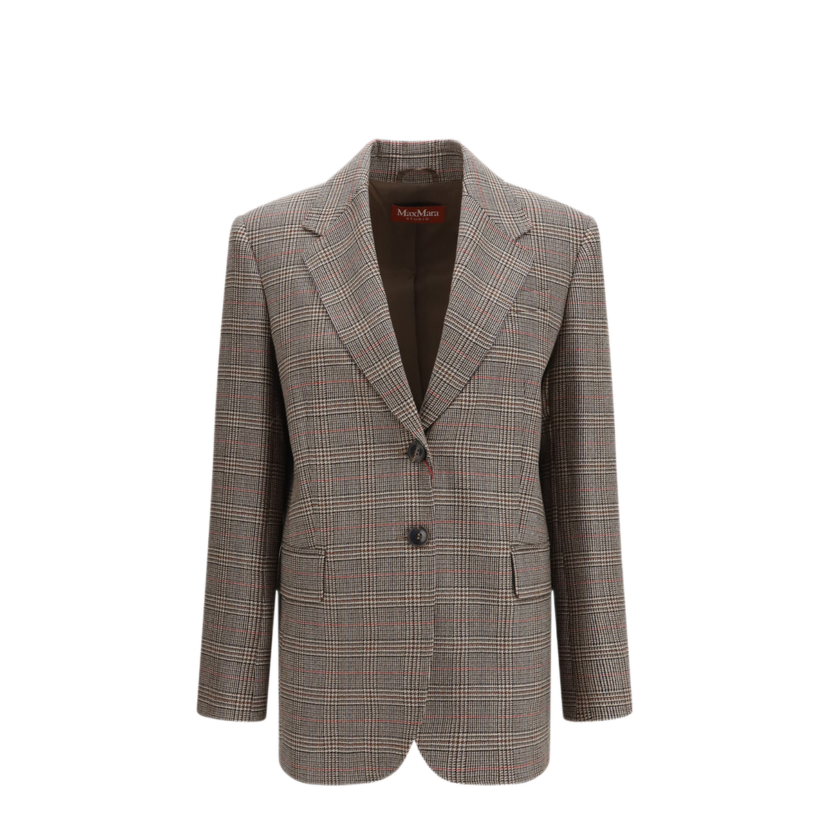 MAYFEYR - - Checked Pattern Wool Blazer - 2626046041600001