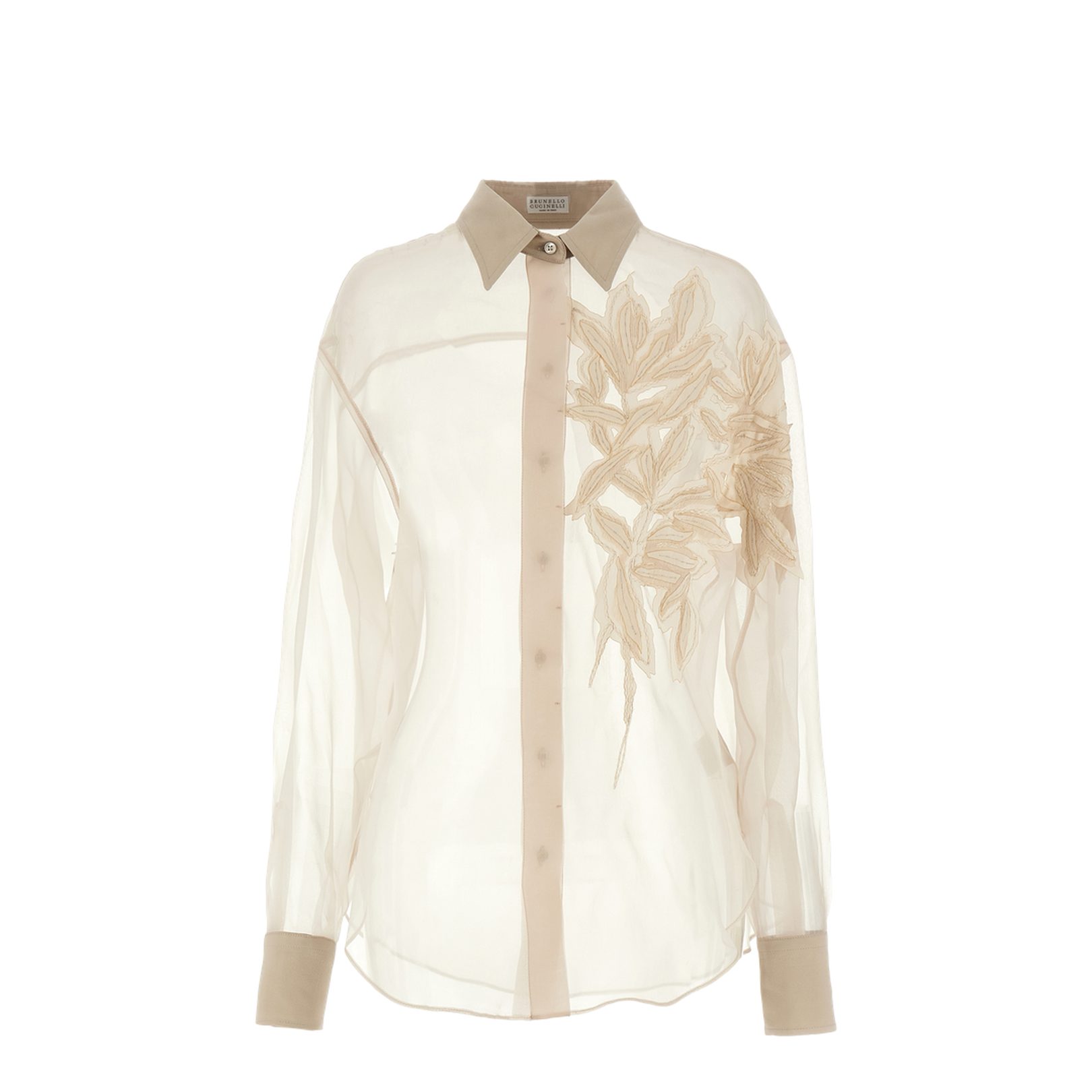 Transparent Shirt - Beige