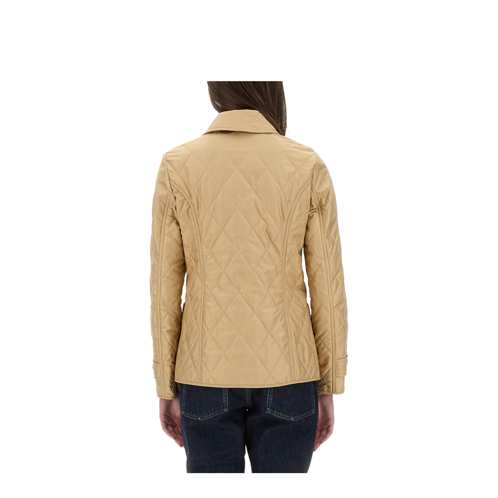 Fernleigh Quilted Jacket With Check Lining