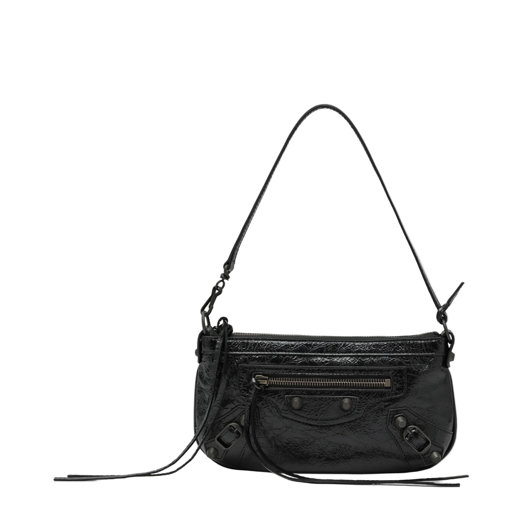 Le City Arena Lambskin Crossbody Pouch - Black