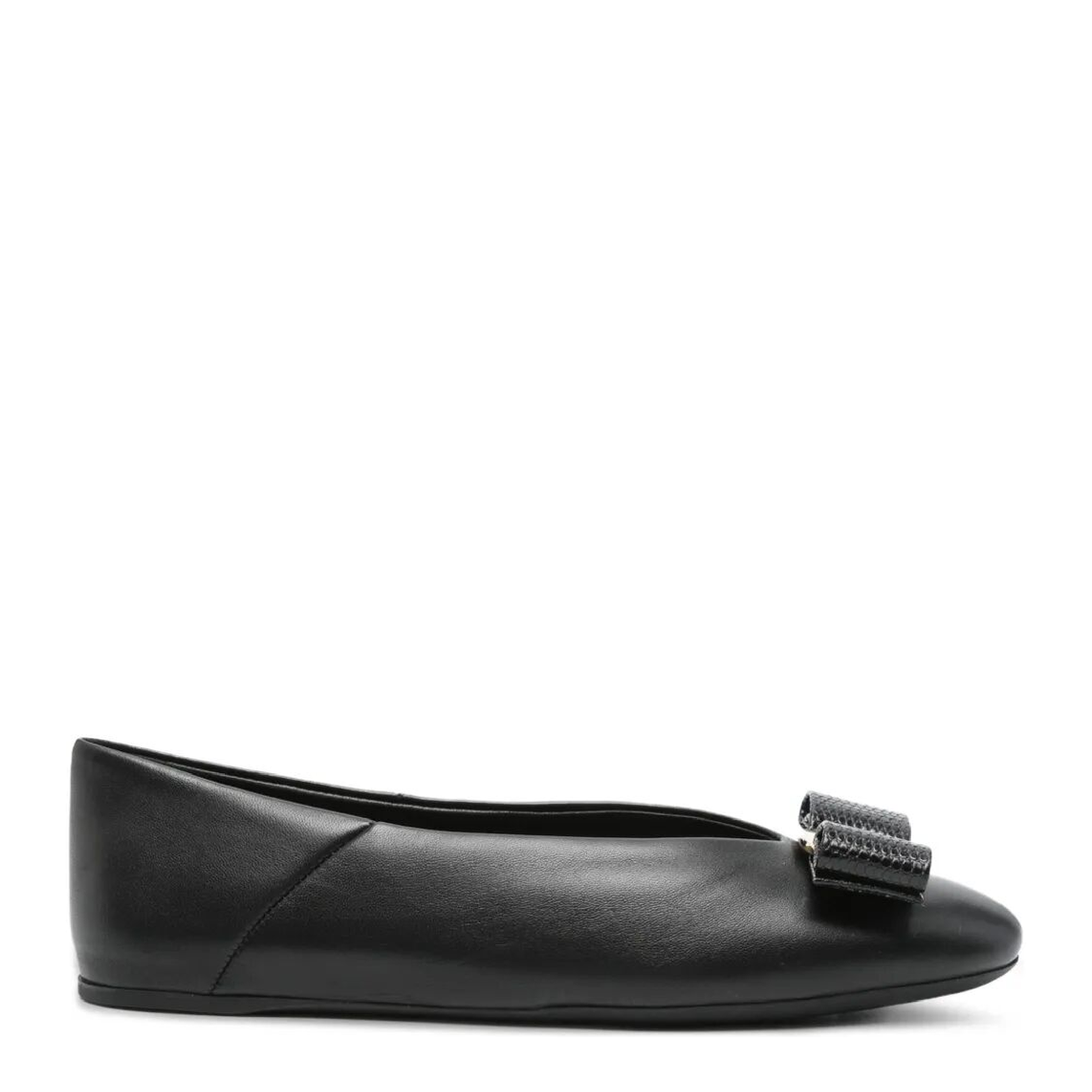 MAYFEYR - Ferragamo - Nappa Leather Vanna Ballerinas - 01K2210782883