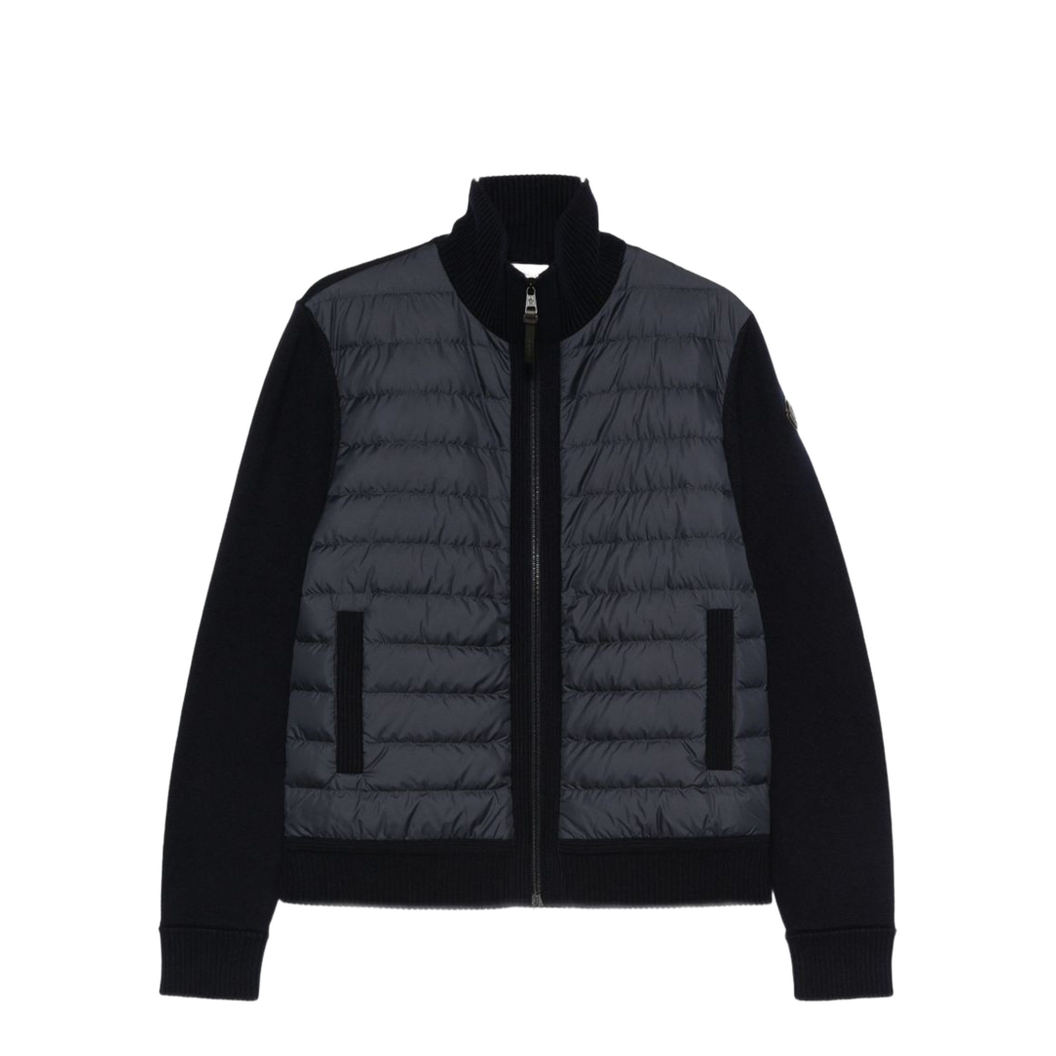 Midnight Blue Wool Cardigan