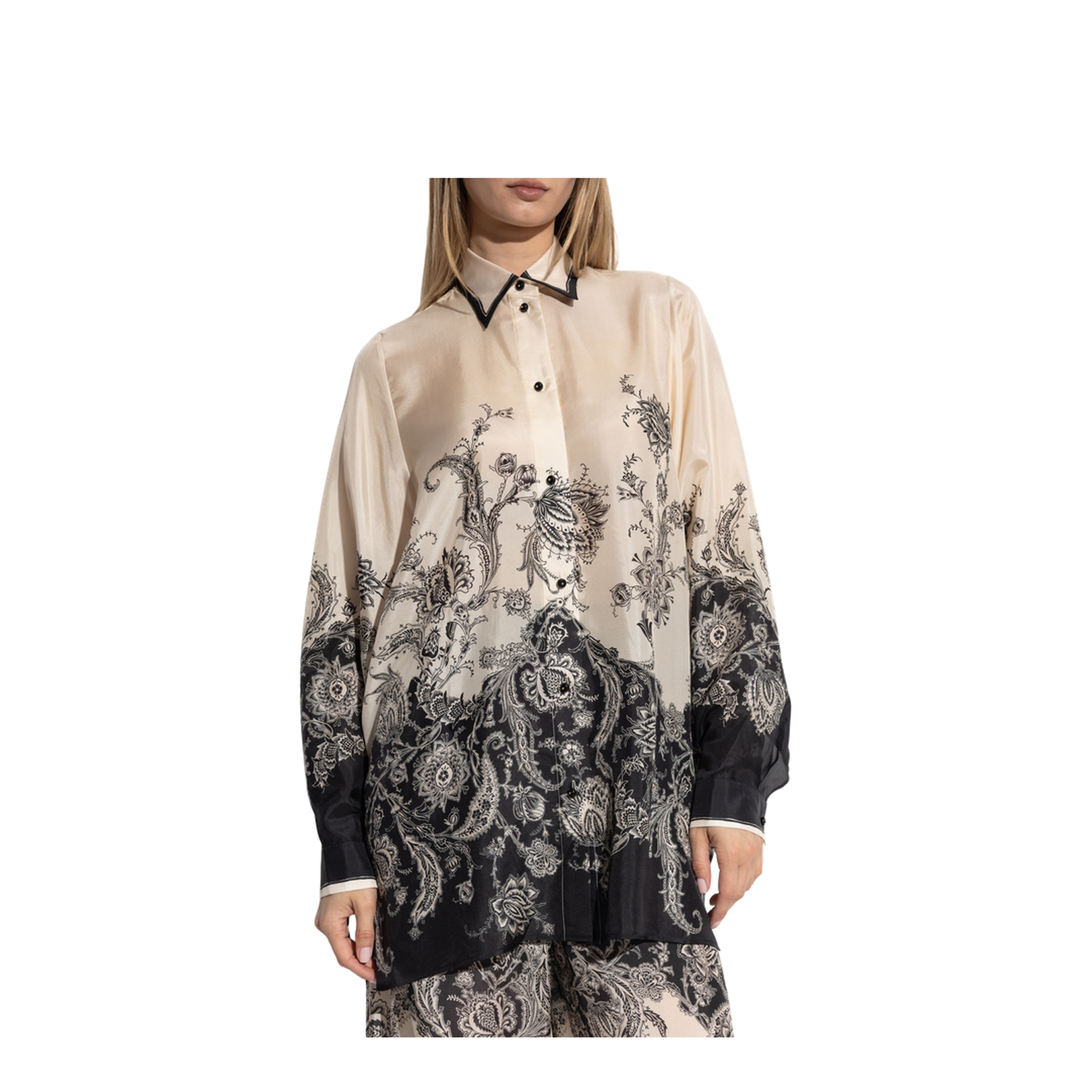 Silk Shirt with Print