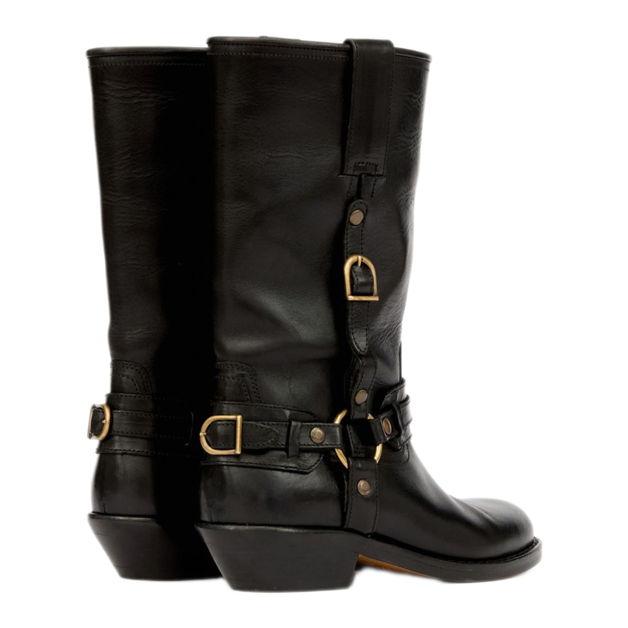 MAYFEYR - Isabel Marant - Heiko Boots With Straps - BO0192FAC1A22S01BK