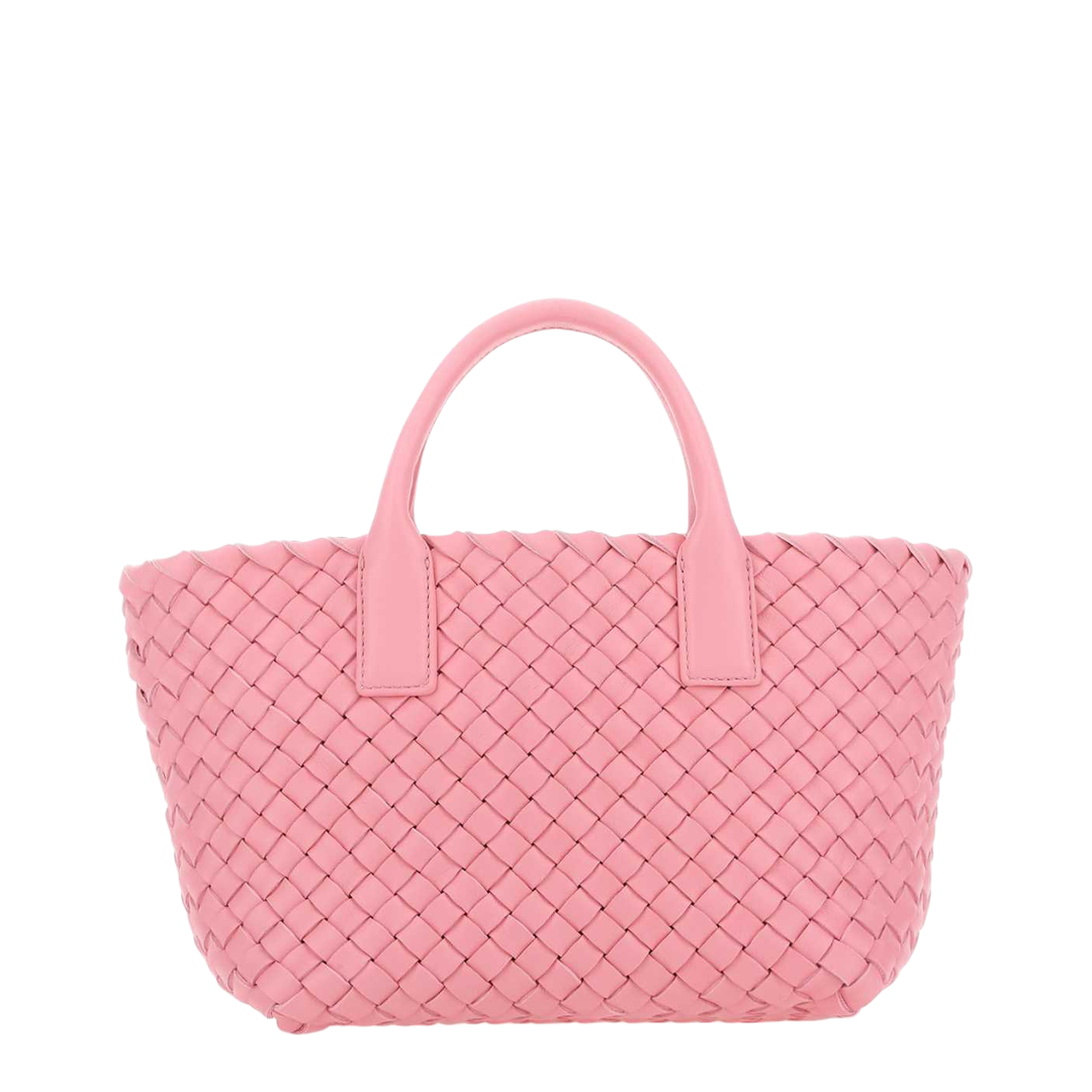 Cabat Mini Leather Handbags - Pink