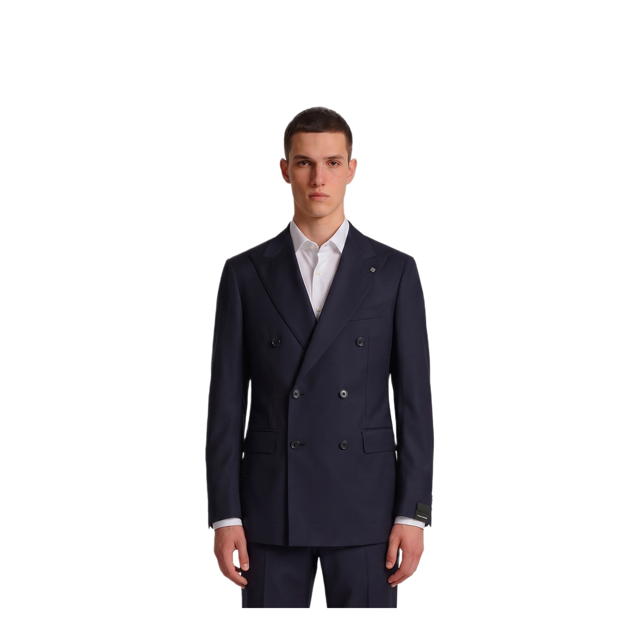 MAYFEYR - Tagliatore - Blue Virgin Wool Double Breasted Suit - 2SVS20B11070001B5713