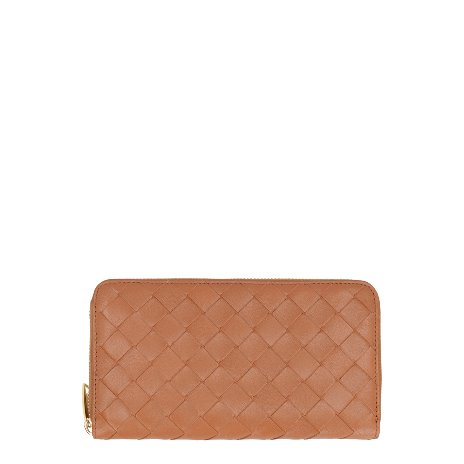 Intrecciato Zip Around Wallet