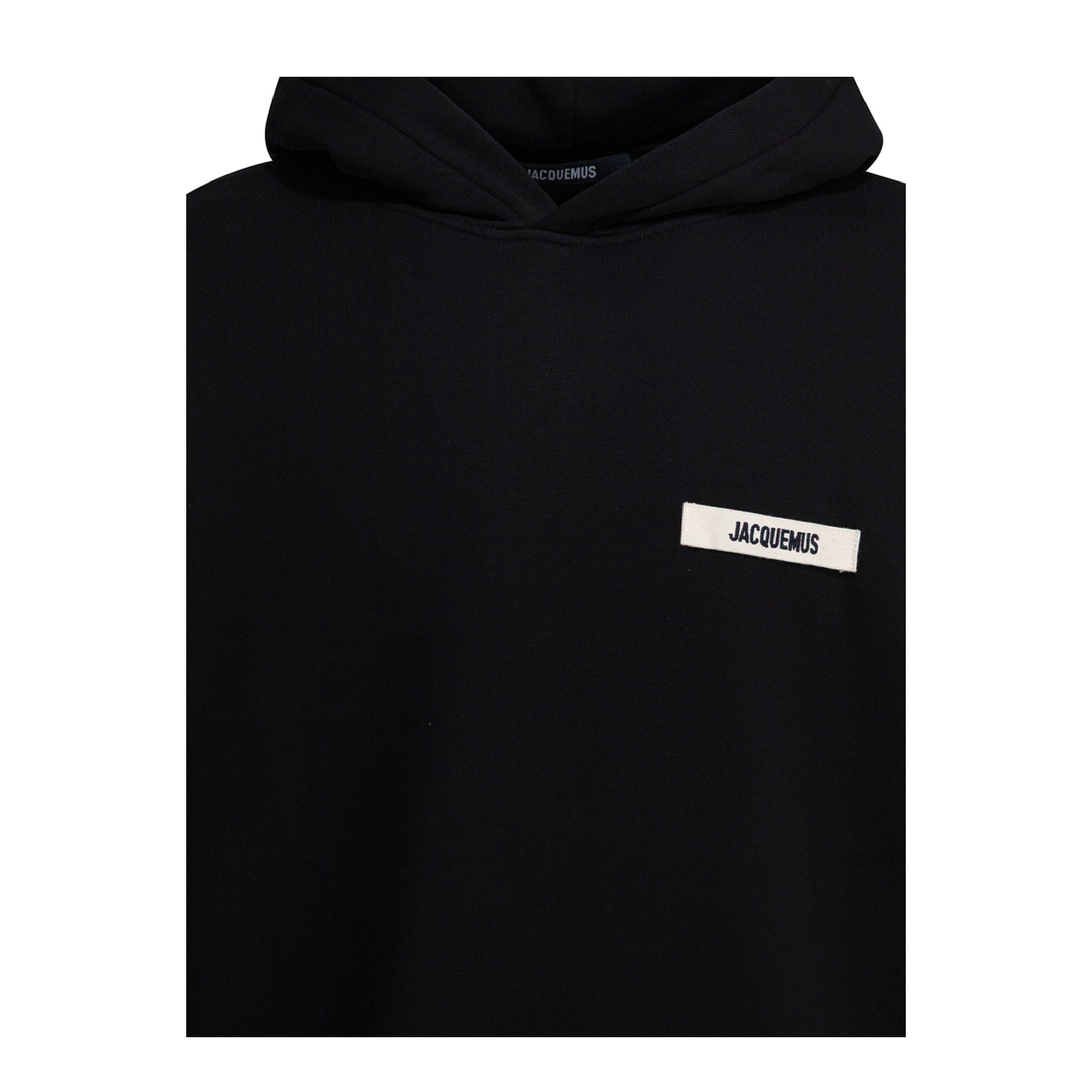 MAYFEYR - Jacquemus - Gros Grain Hoodie - HOM00247AJ00126BLACK