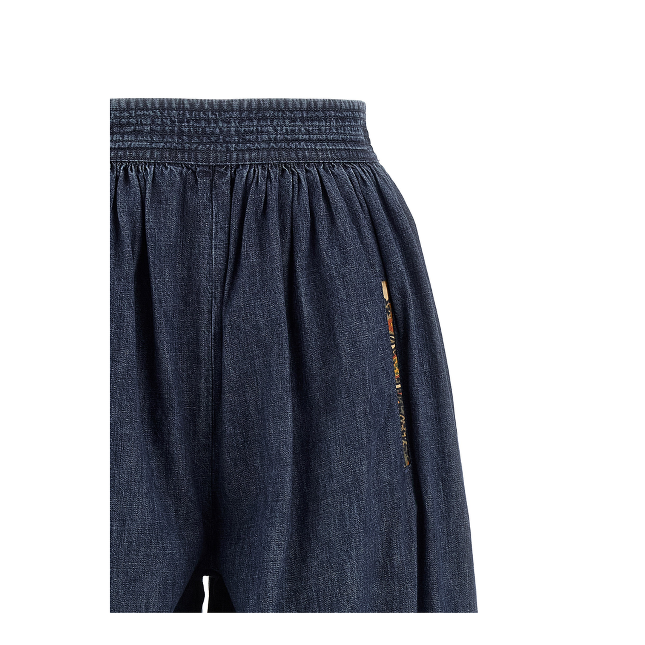 Denim Chambray Pants