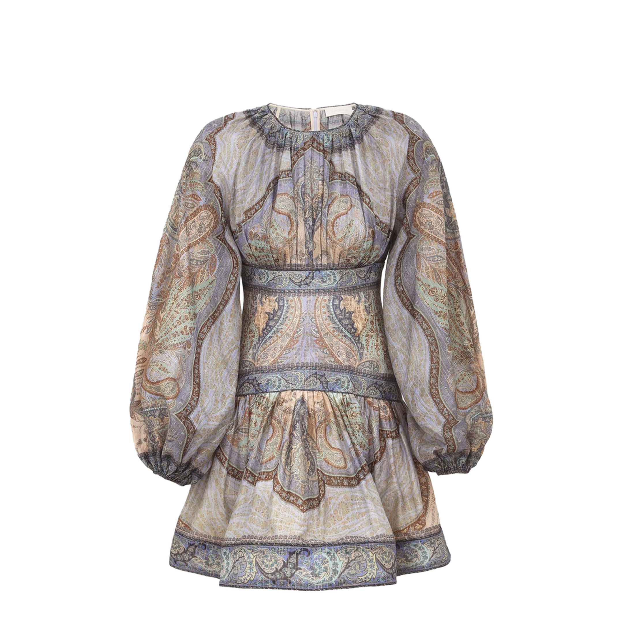 Wanderlust Cotton Silk Mini Dress