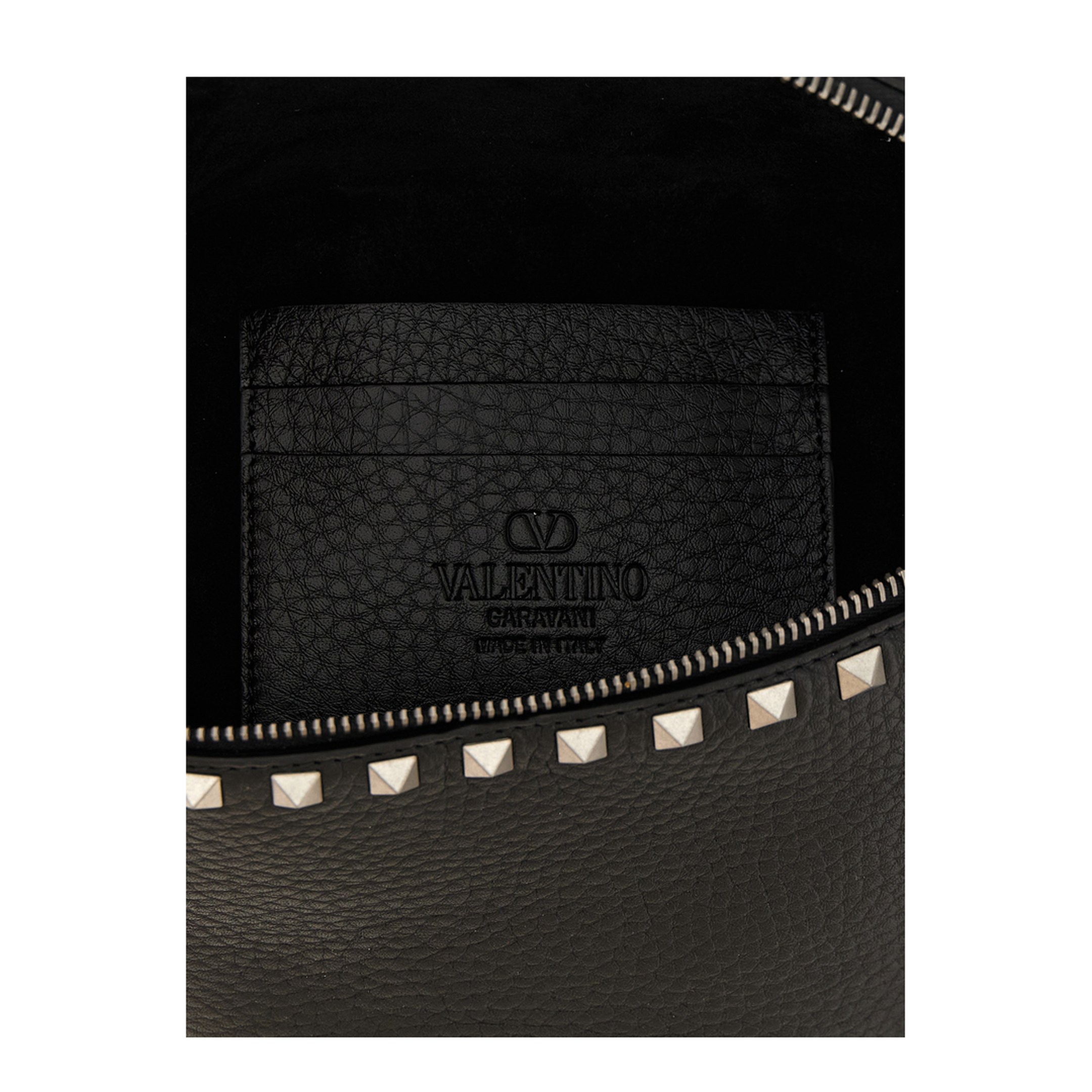 Rockstud Grenade Calf Leather Fanny Pack