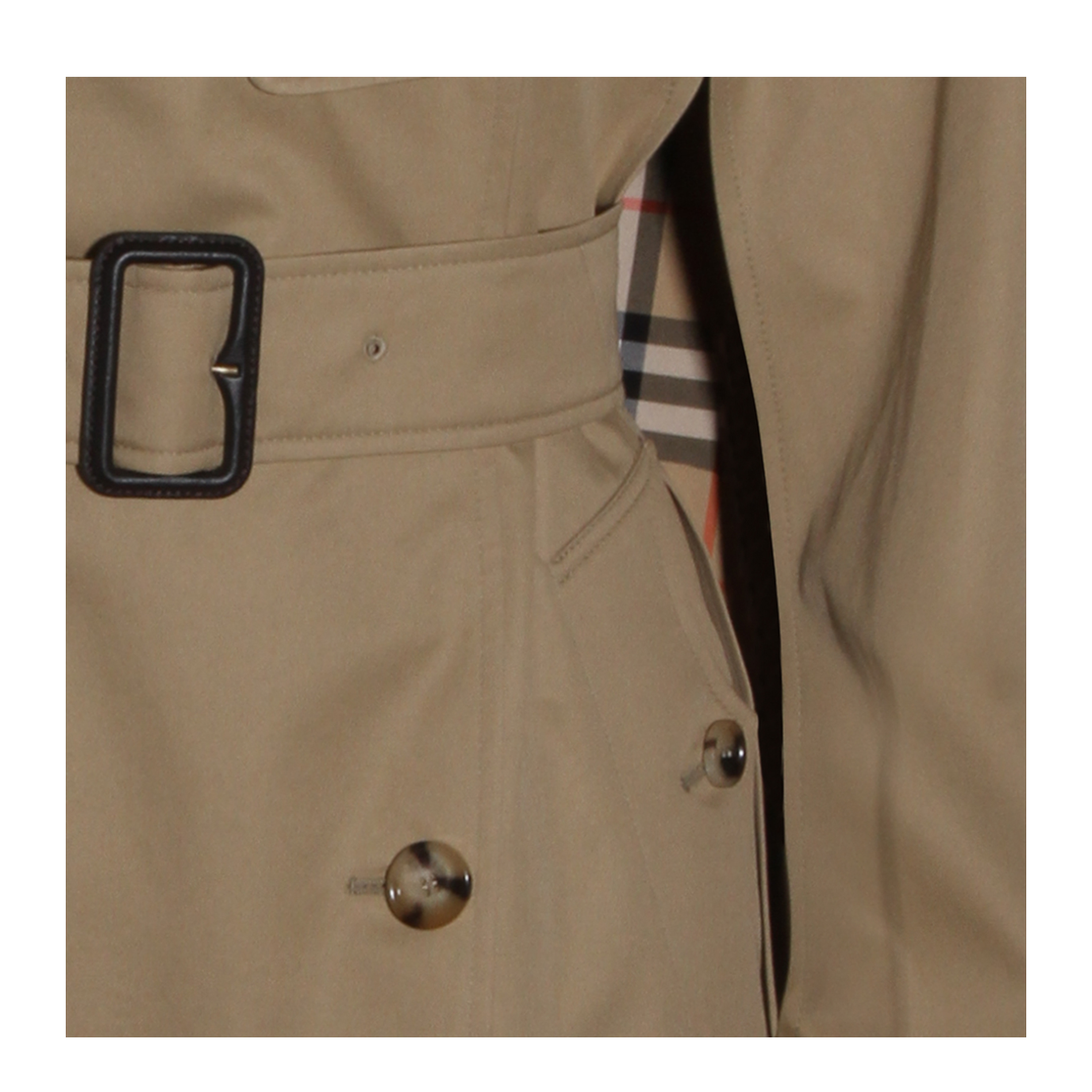 Belmont Trench Cape in Gabardine