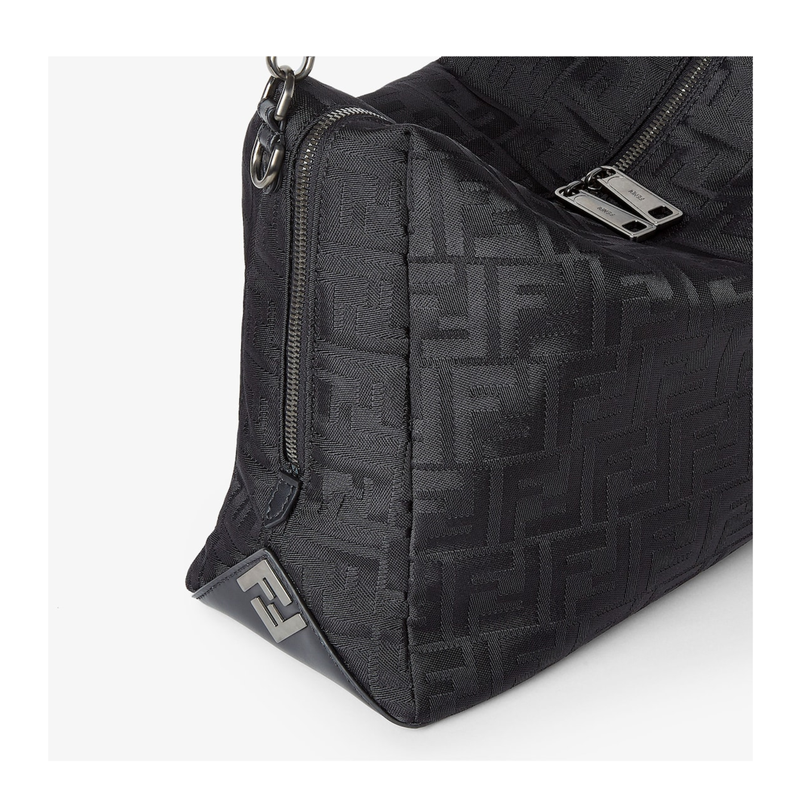 Large Fabric Black Bag