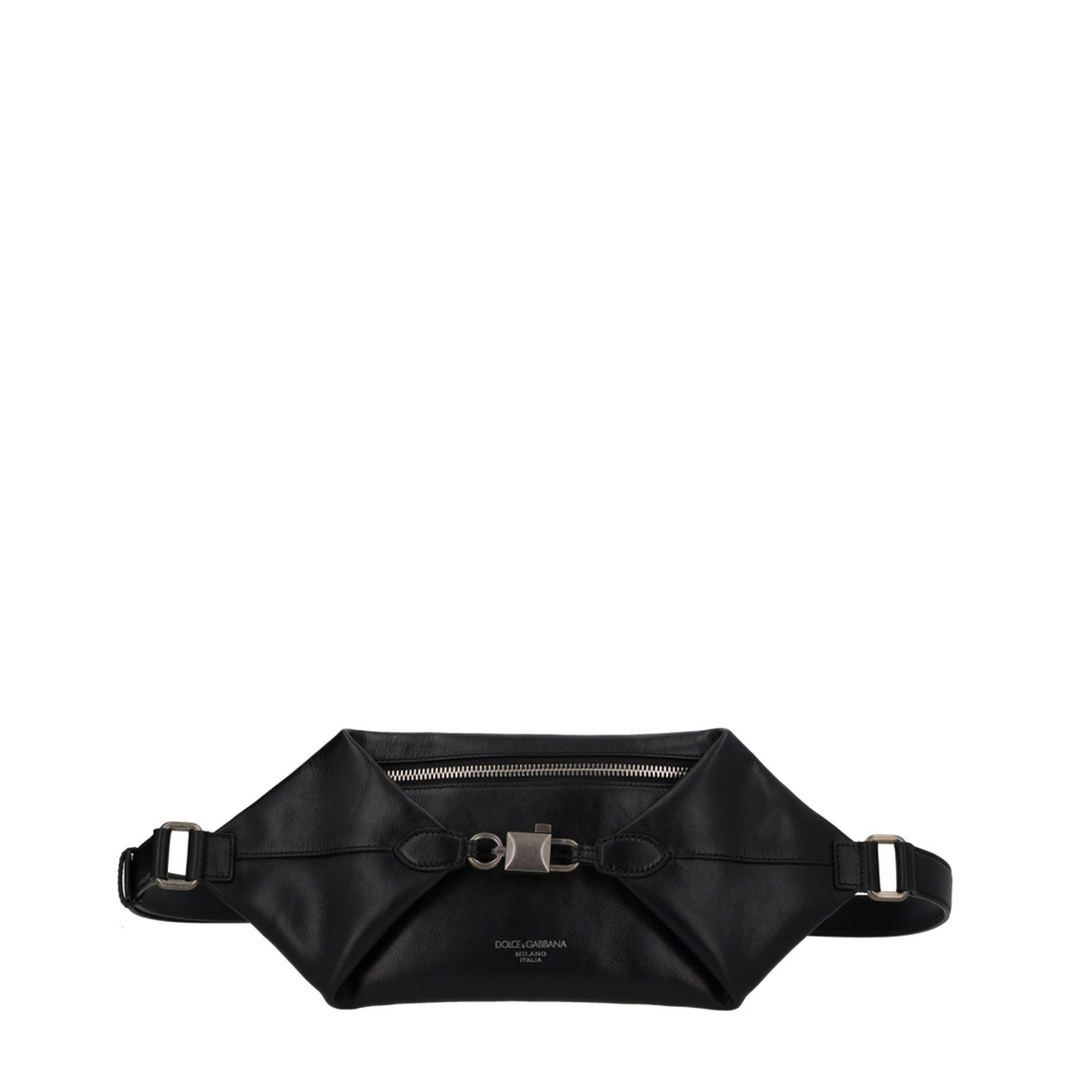 Lock Belt Bag in Tempesta Calfskin