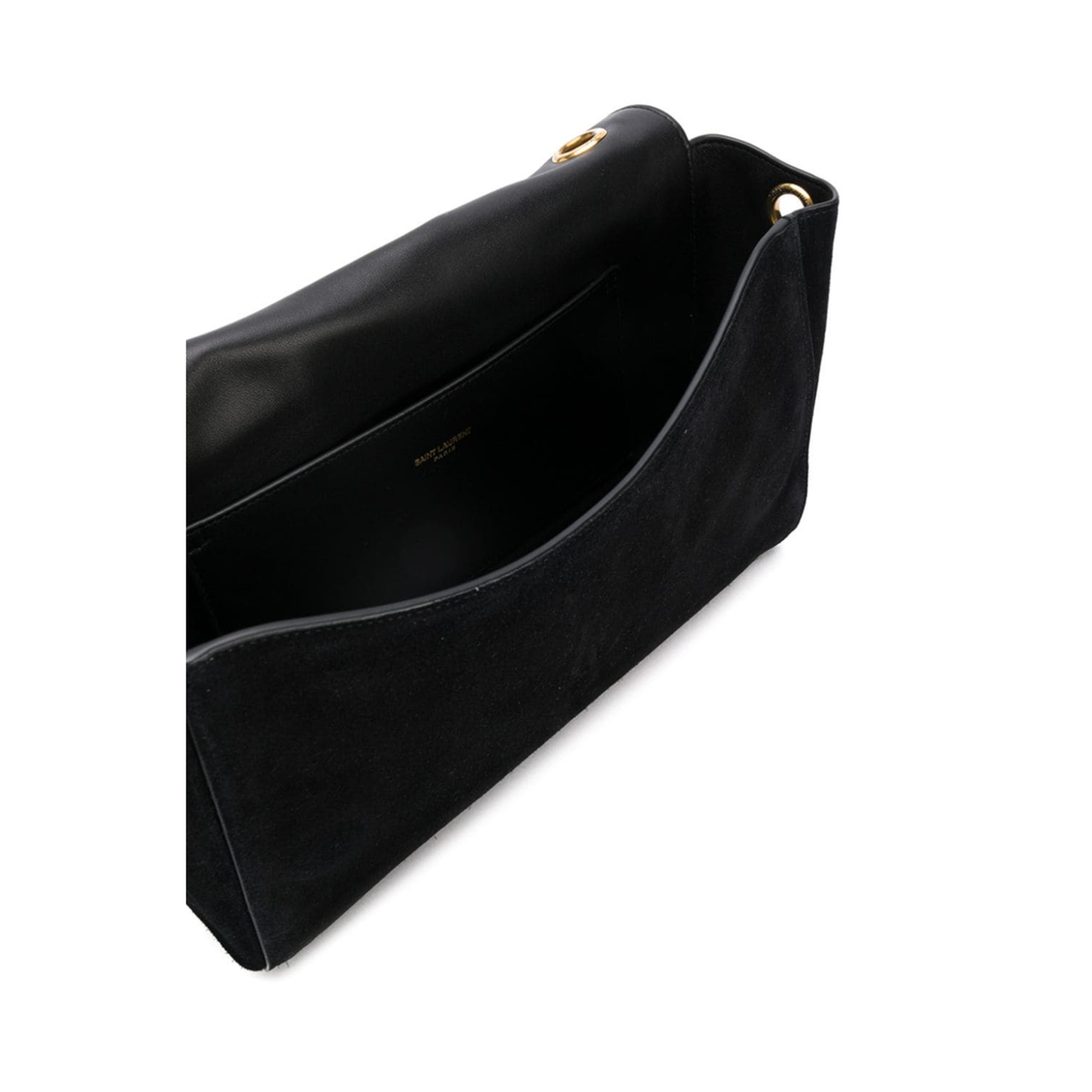 Kate Medium Suede Shoulder Bags - Black