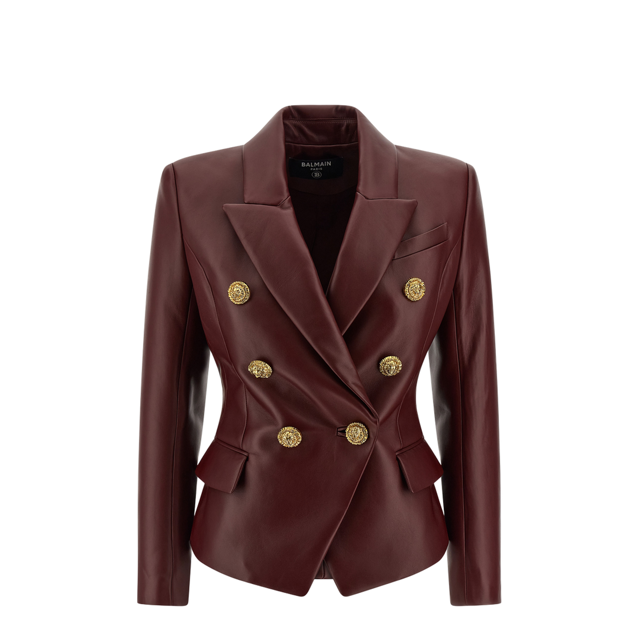 6-button lambskin jacket