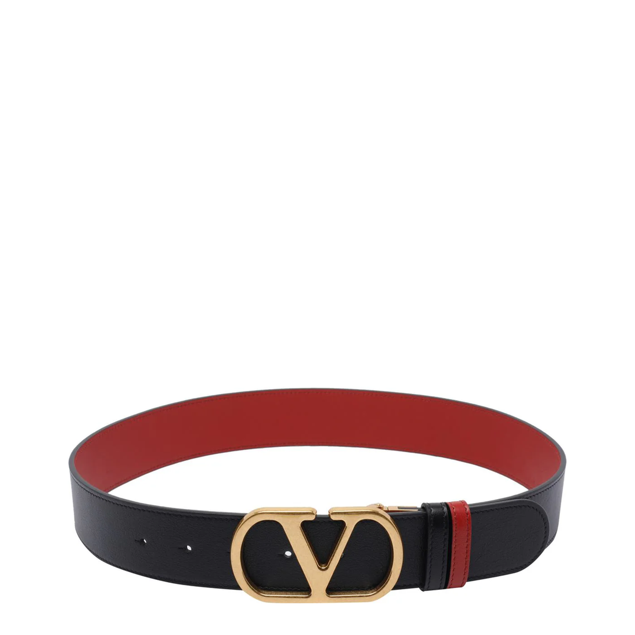Reversible Vlogo Signature Belt