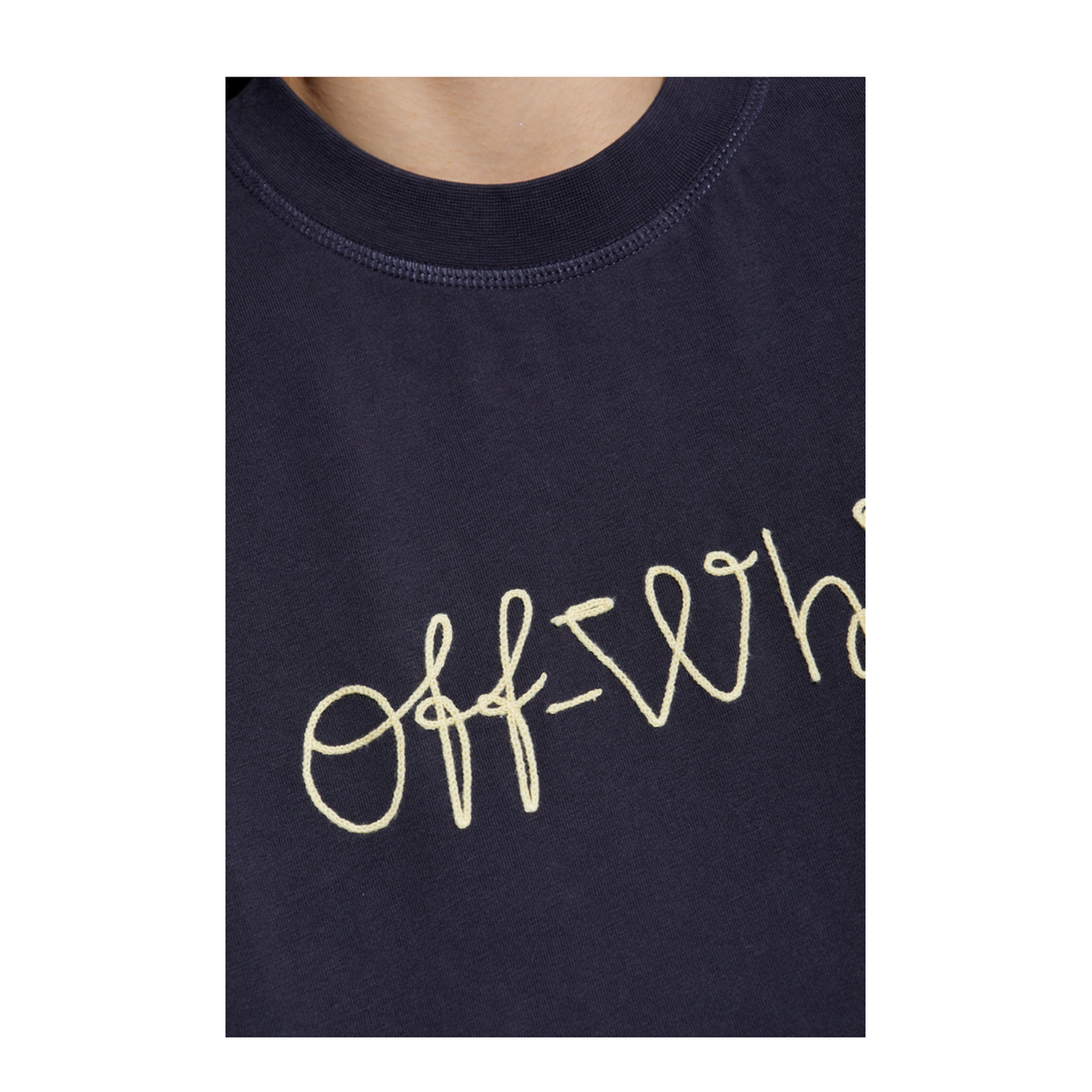 Short T-shirt with logo