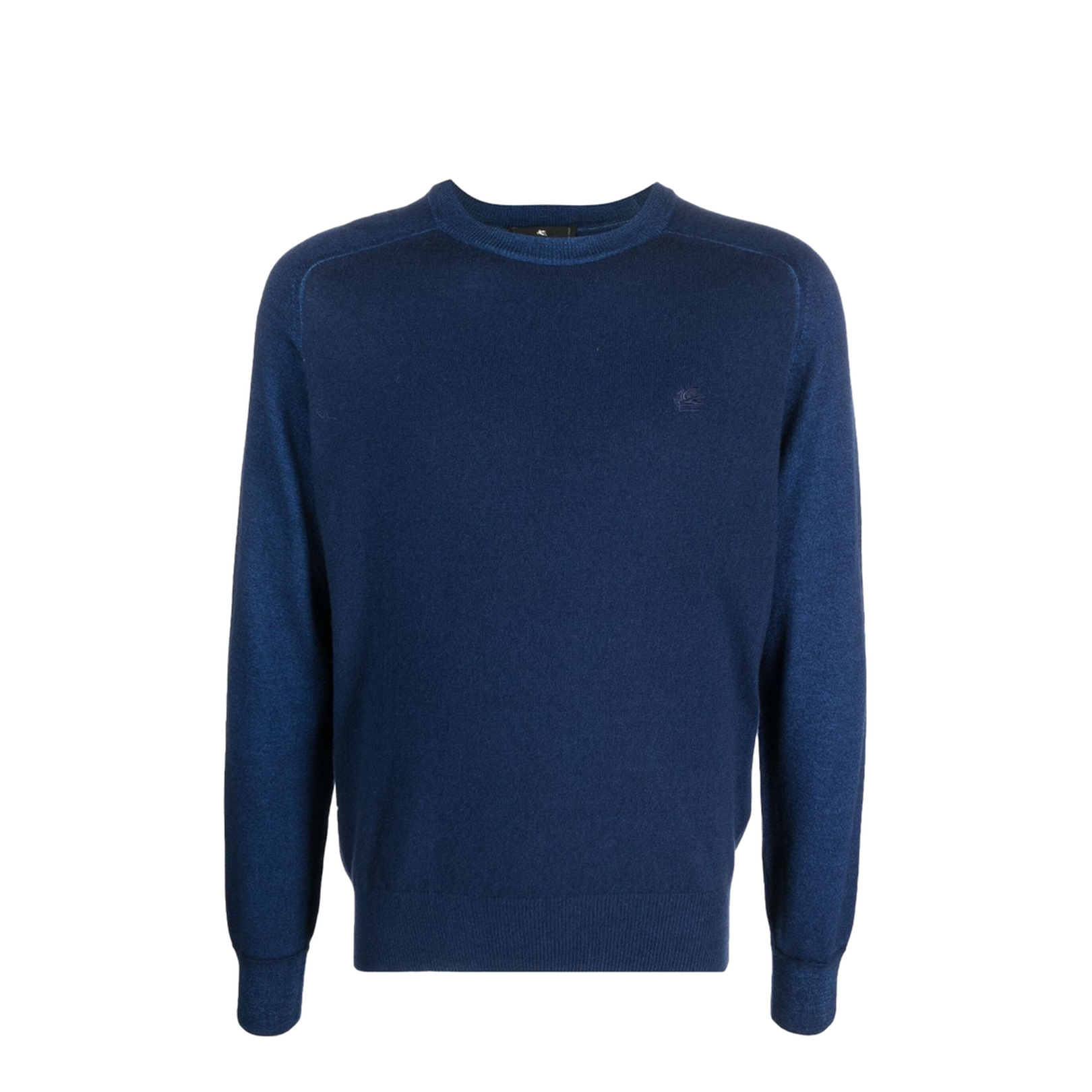 Logo-embroidered Crewneck Knitted Jumper