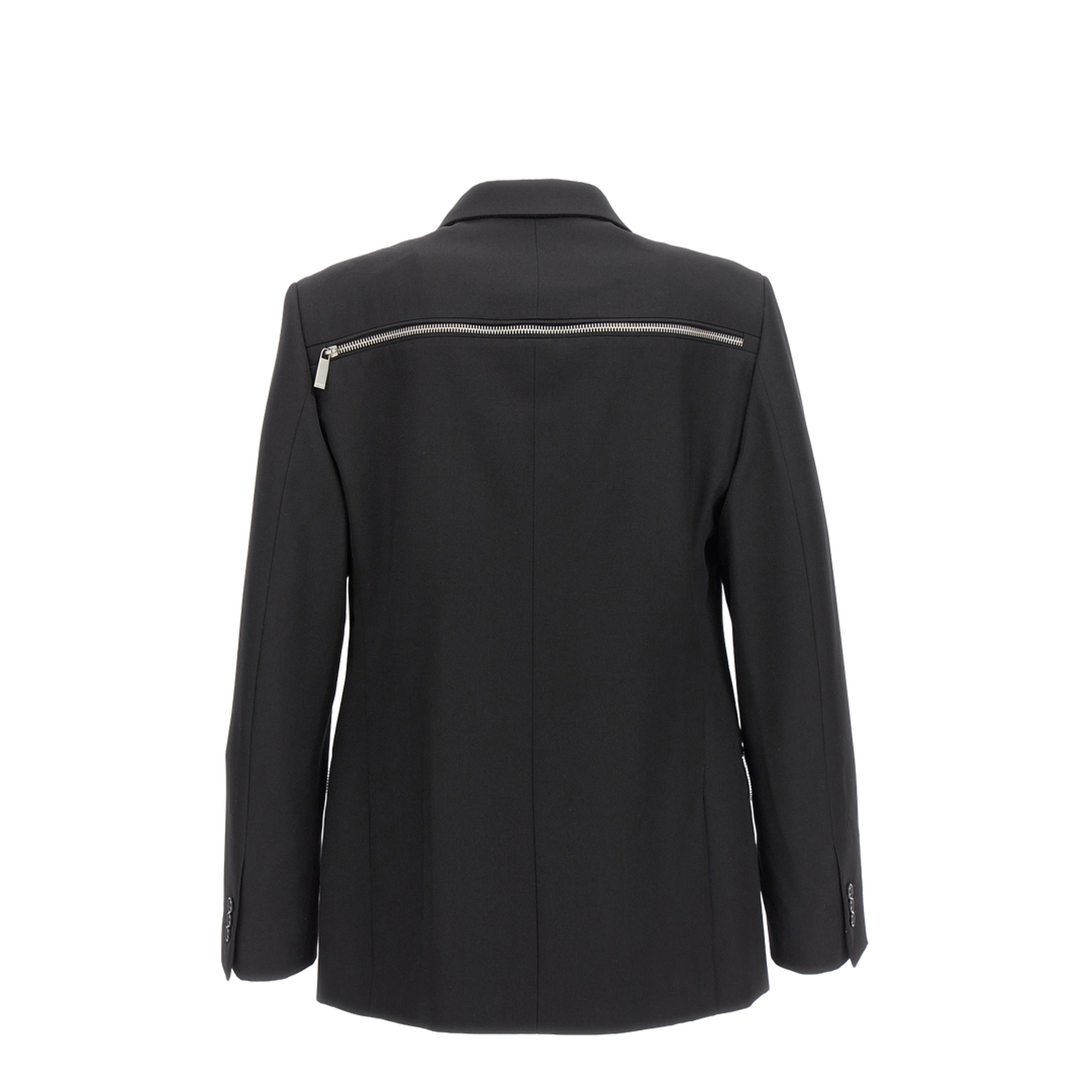 Embroidered Blazer Black