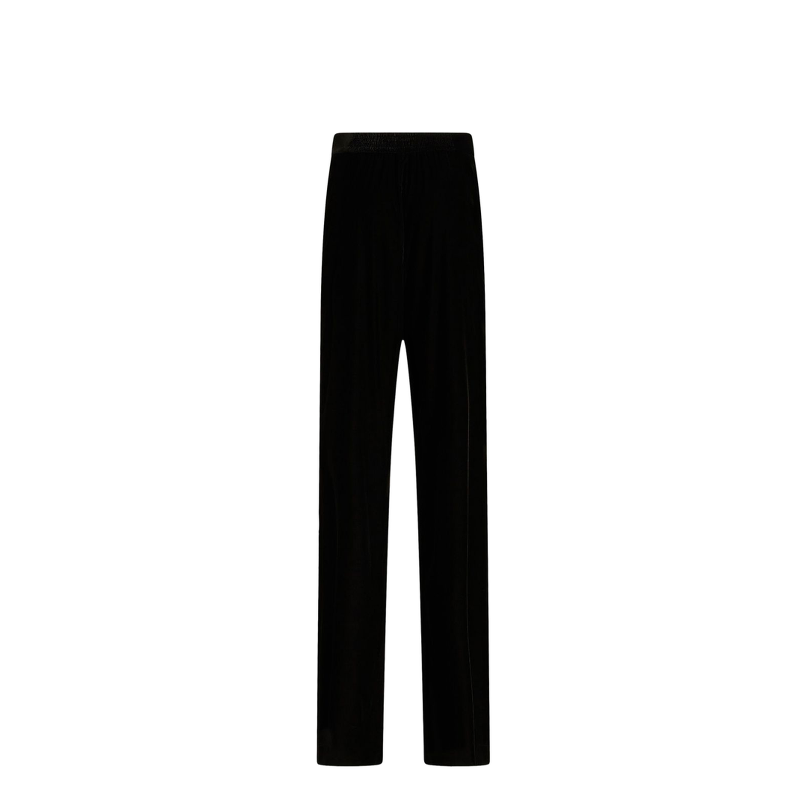 Straight-leg Trousers - Black