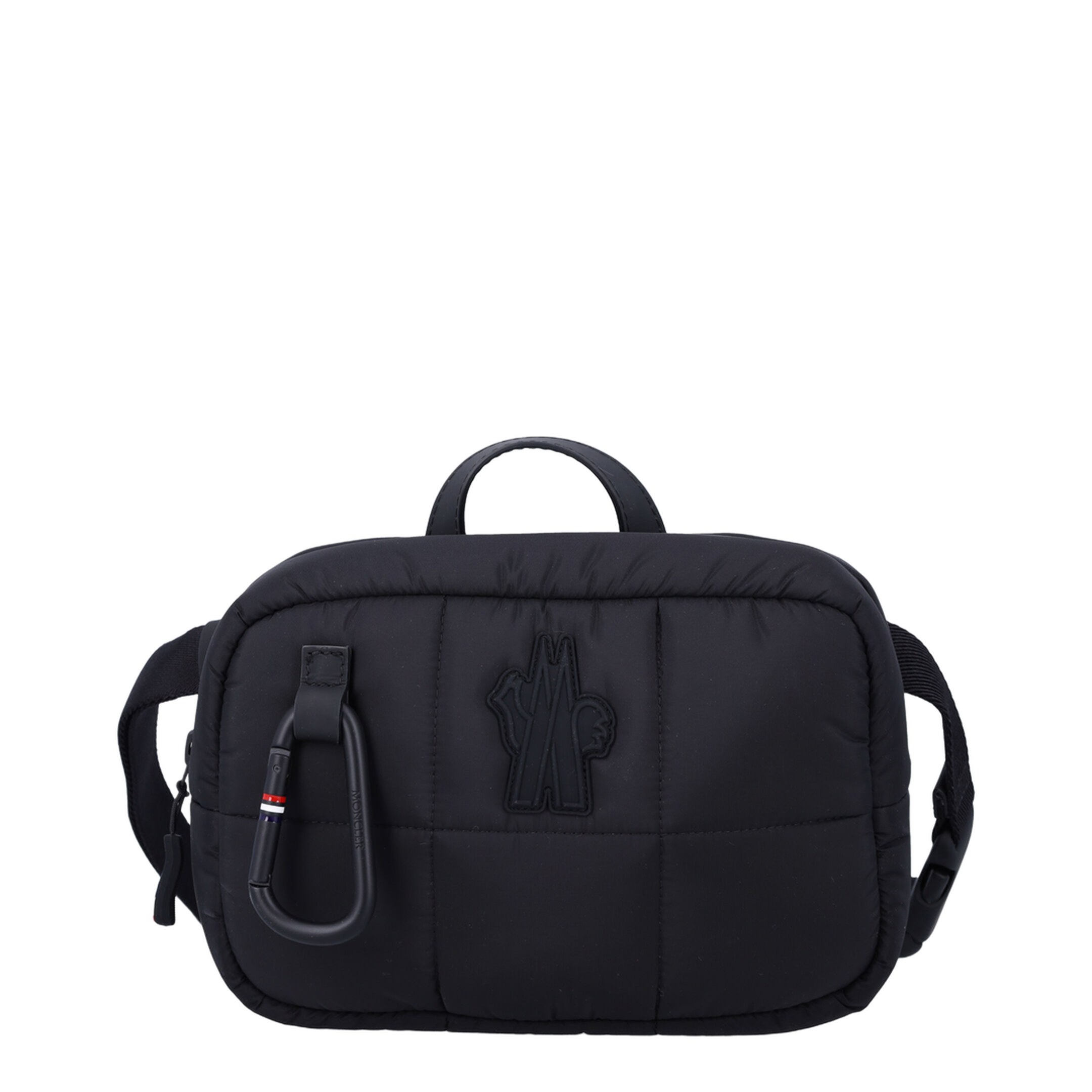 Quilted Waist Bag with Embossed Logo