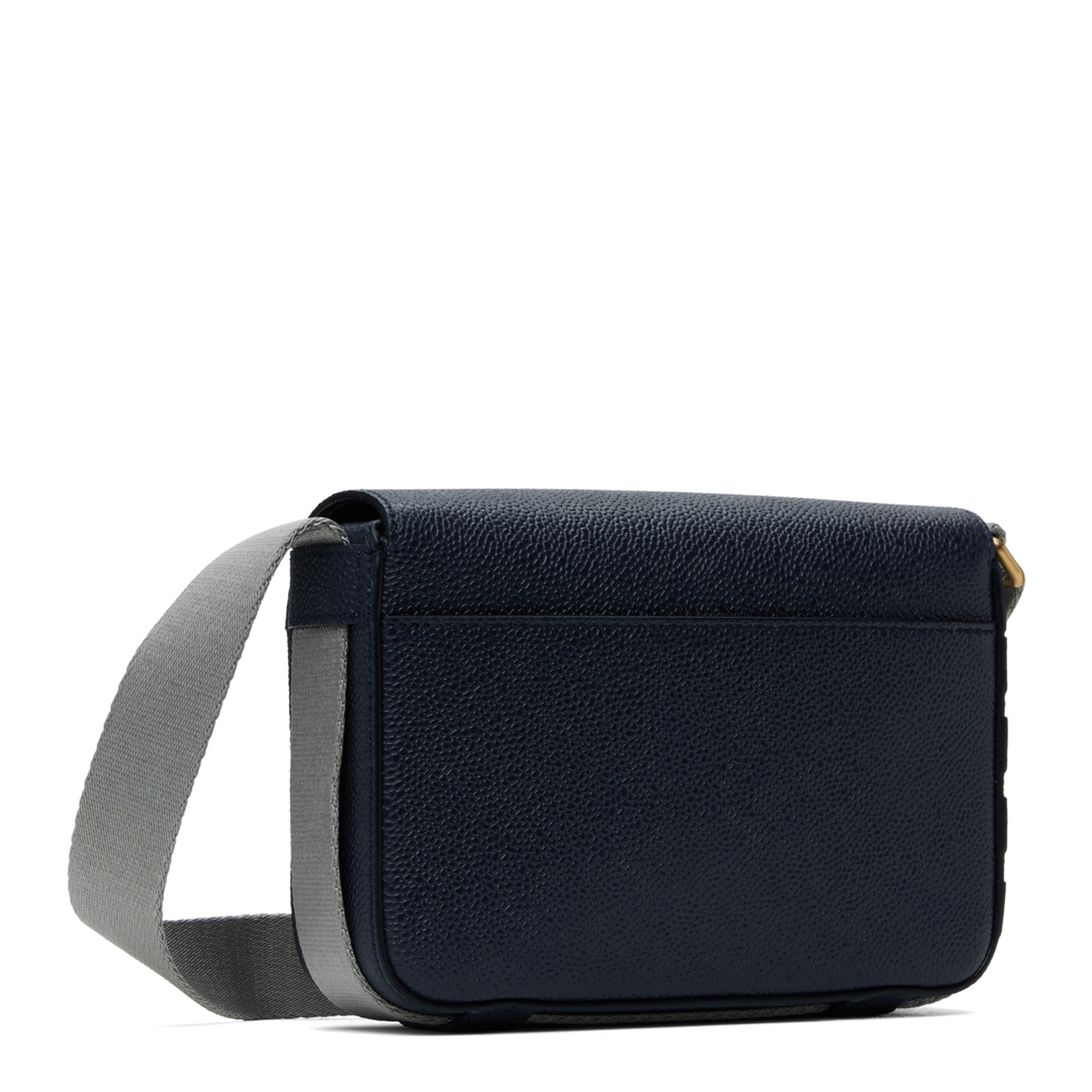 Zipper Bag with Brand Logo and Tri-Color Satin Flag