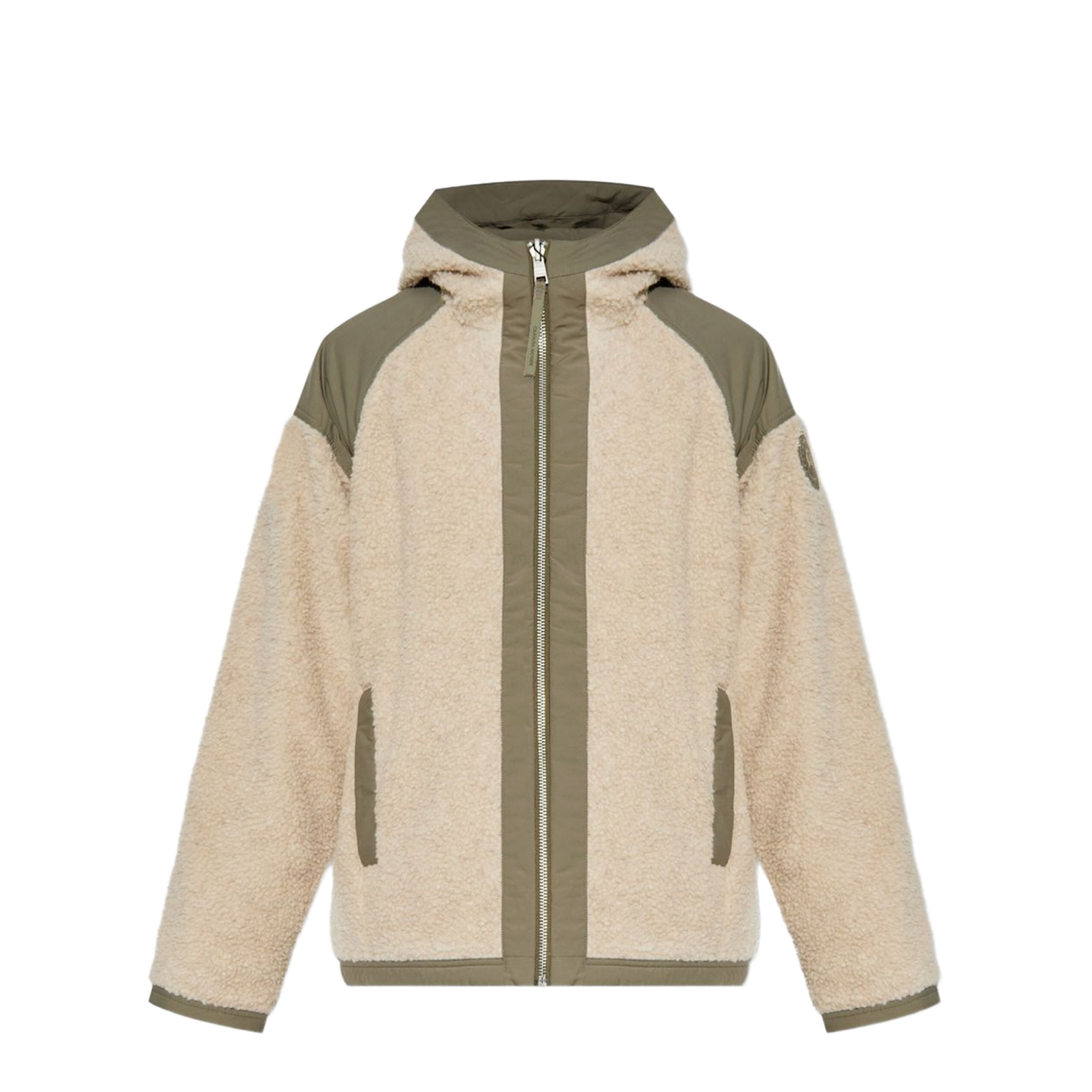 Wool Blend Reversible Bomber Jacket
