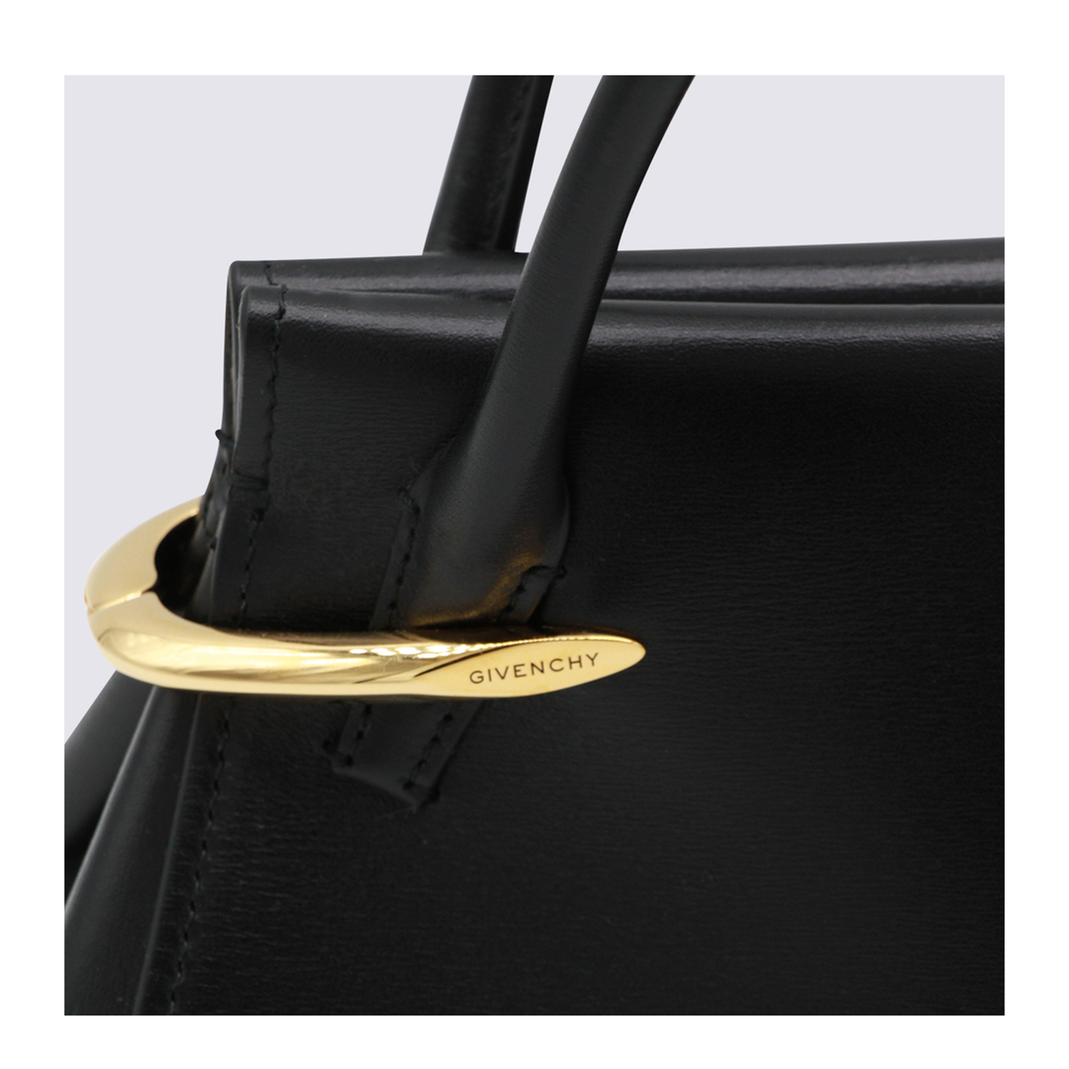 Pinch Mini Calfskin Bag - Black