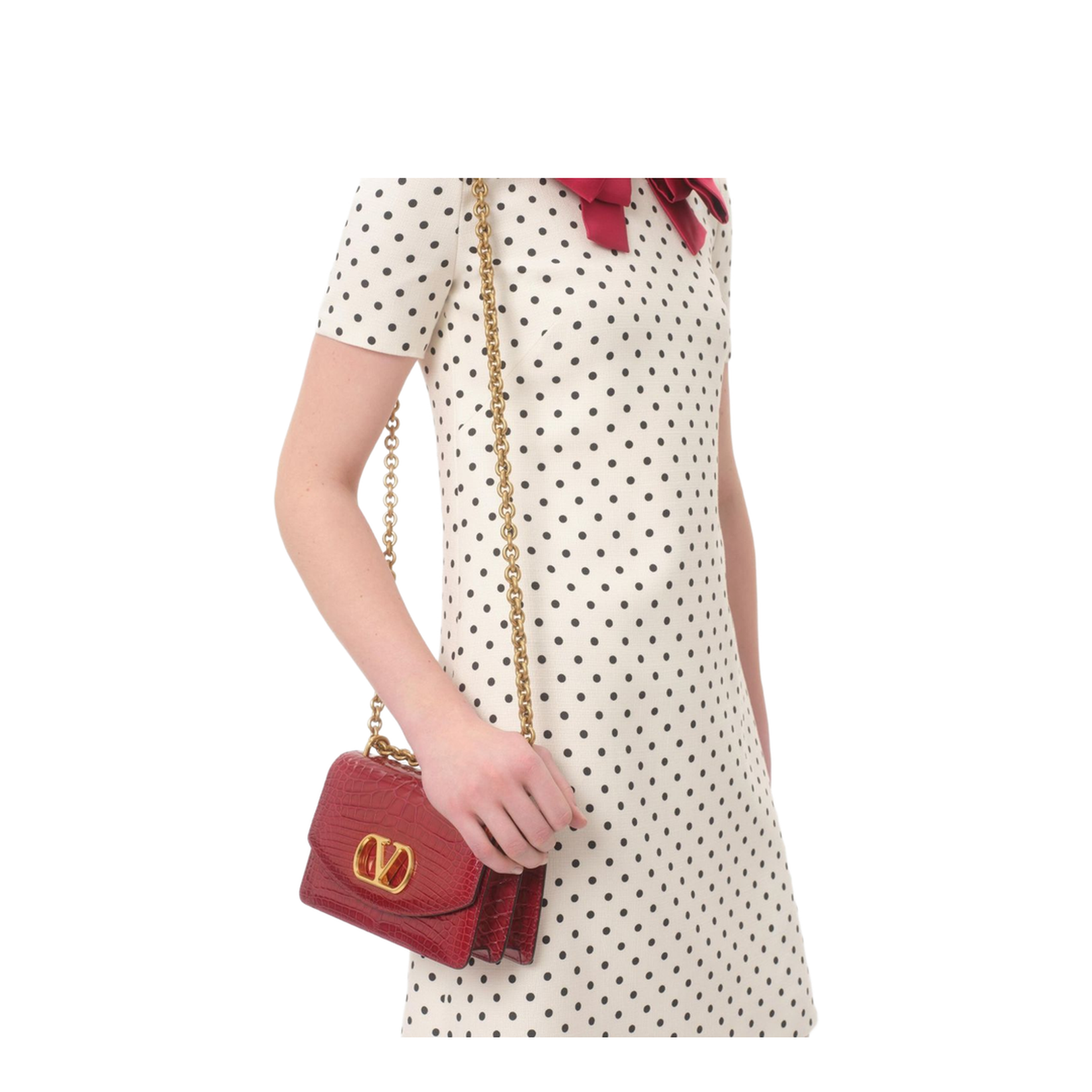 Polka Dot Mini Dress