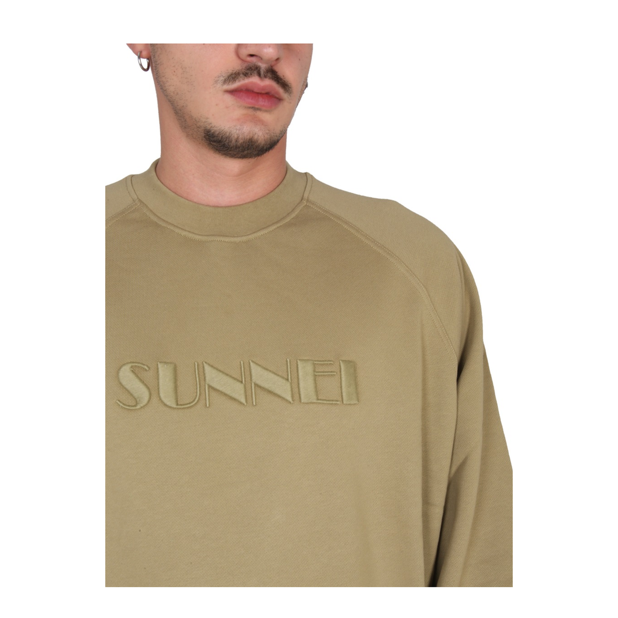 MAYFEYR - Sunnei - Sweatshirt With Logo Embroidery - MRTWXJER027COT0290126