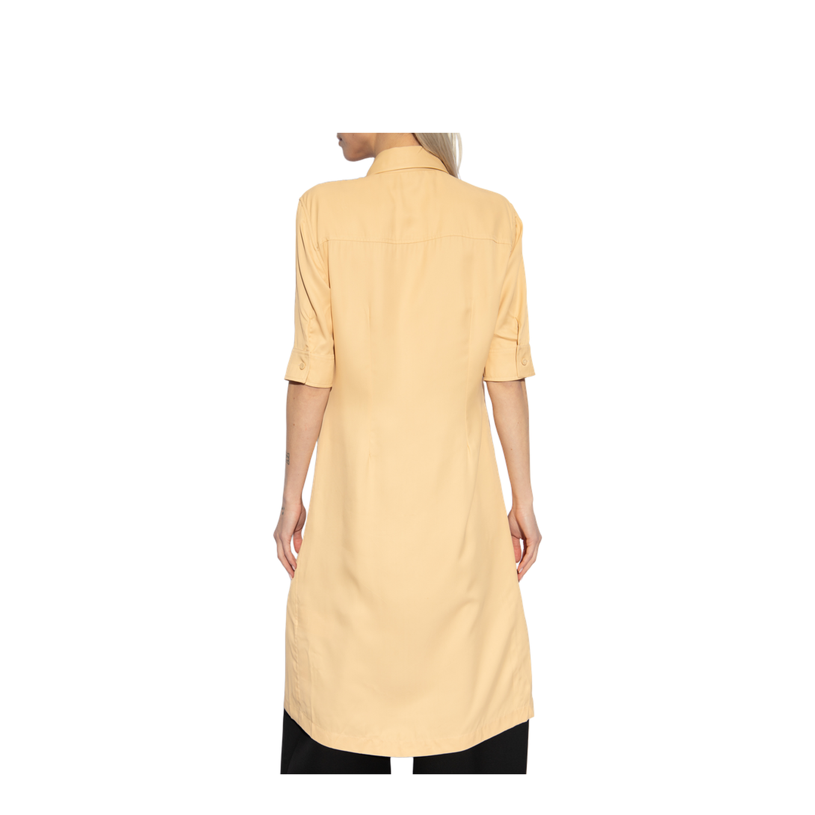 Dress with Short Sleeves