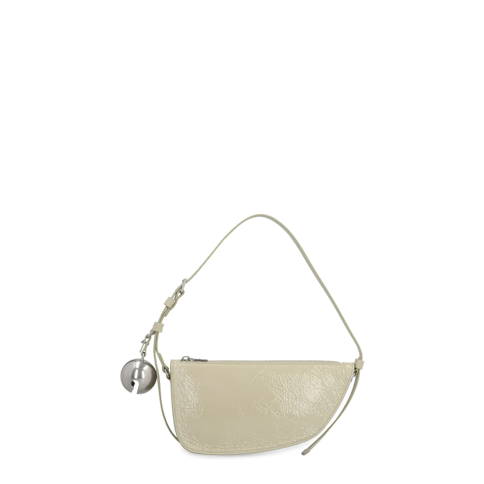 Small Shield Leather Shoulder Bag